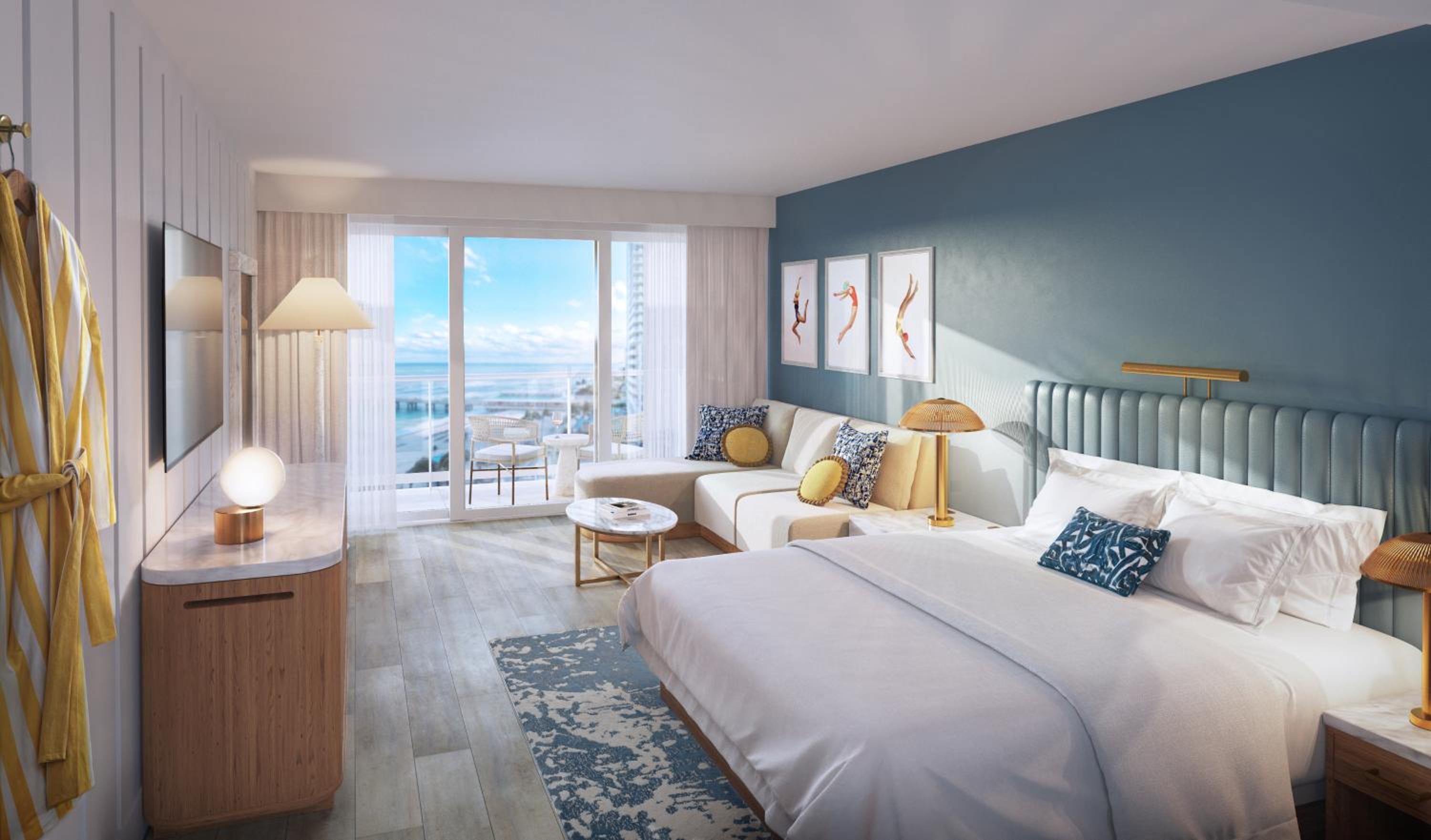 Ocean View 2 Bedroom Suite with Balcony-Newly Renovated photo 2