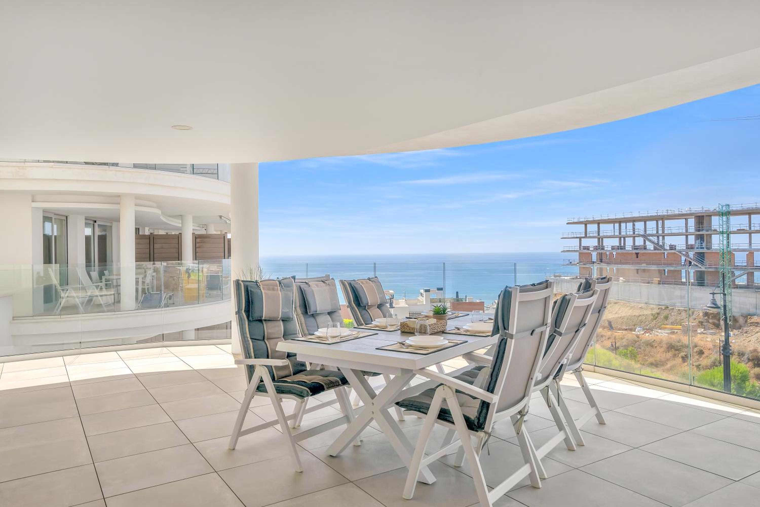 Three-Bedroom Apartment with Sea View