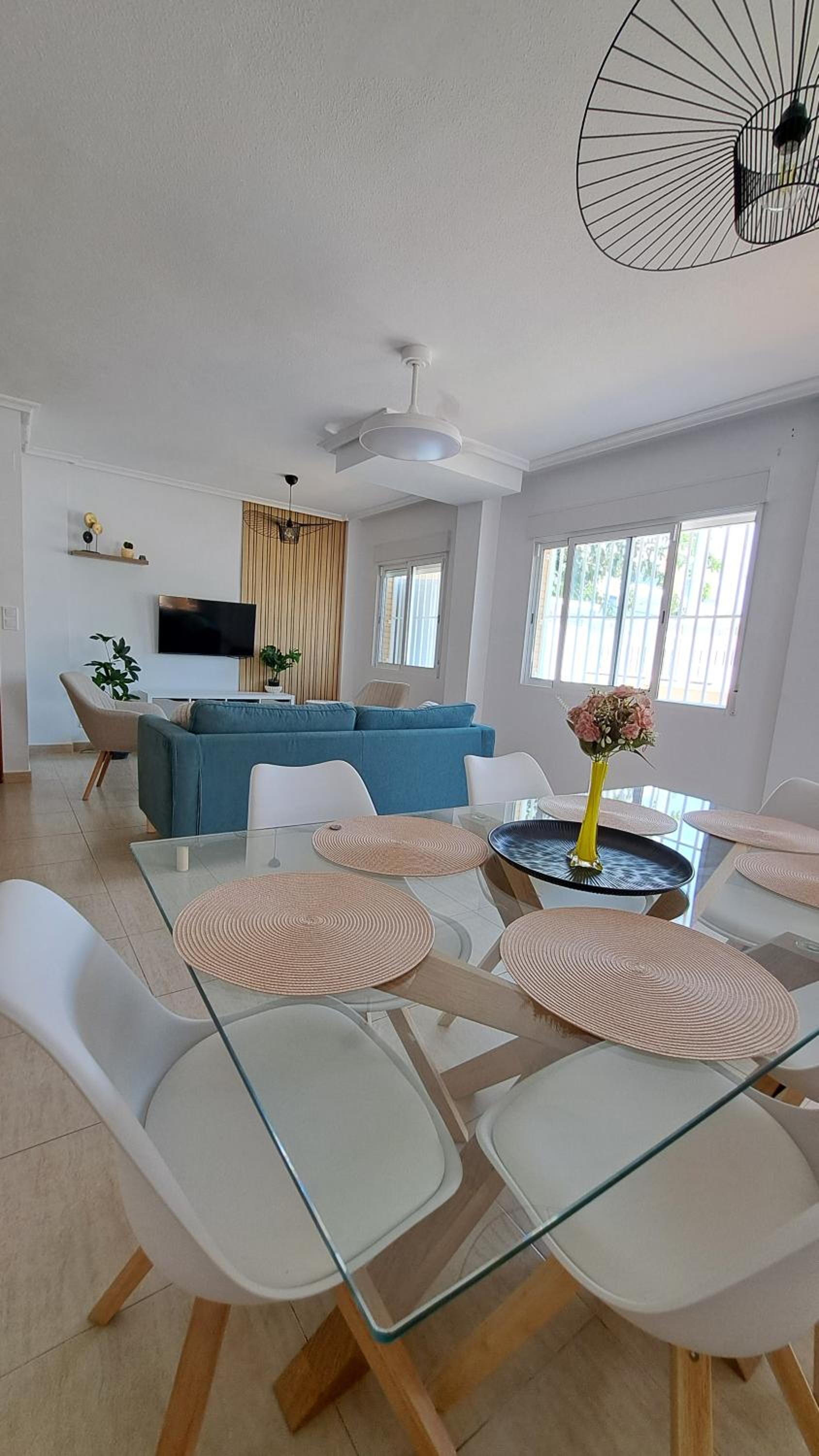 Three-Bedroom Apartment with Balcony