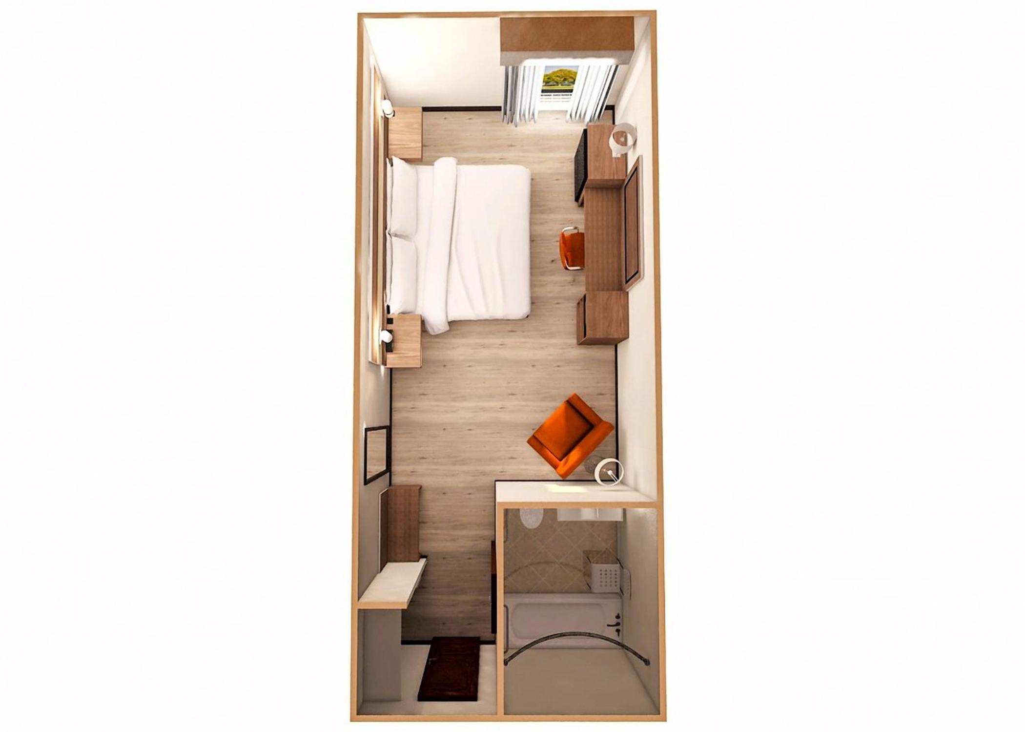 Standard King Room with Mobility Accessible Tub - Photo 5