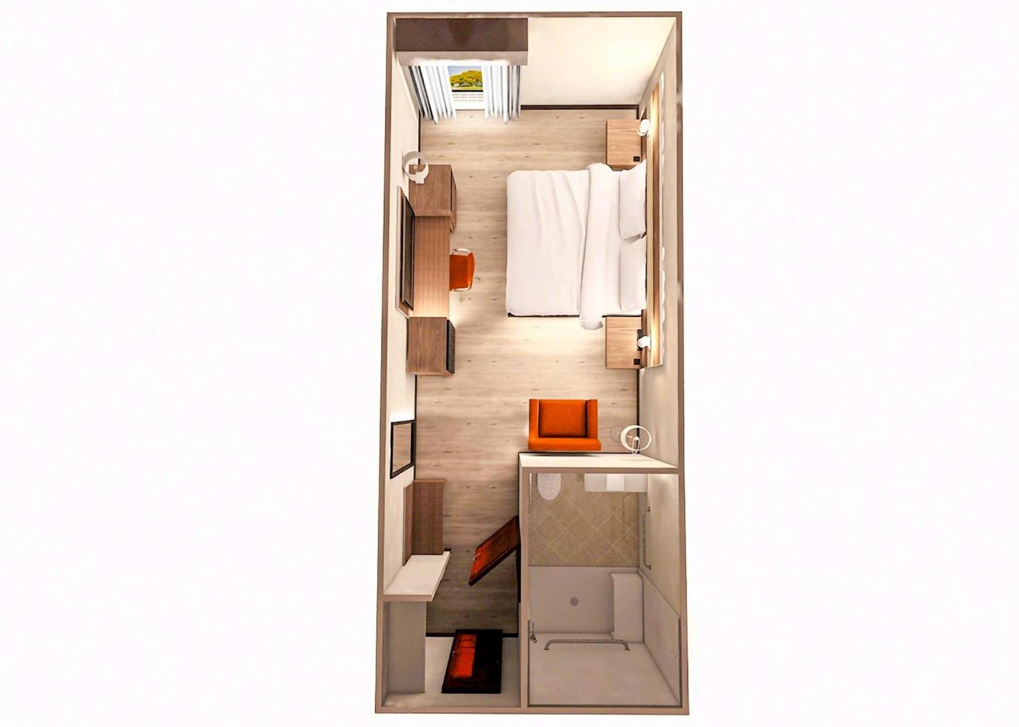 Standard King Room with Mobility Accessible Roll-In Shower - Photo 5