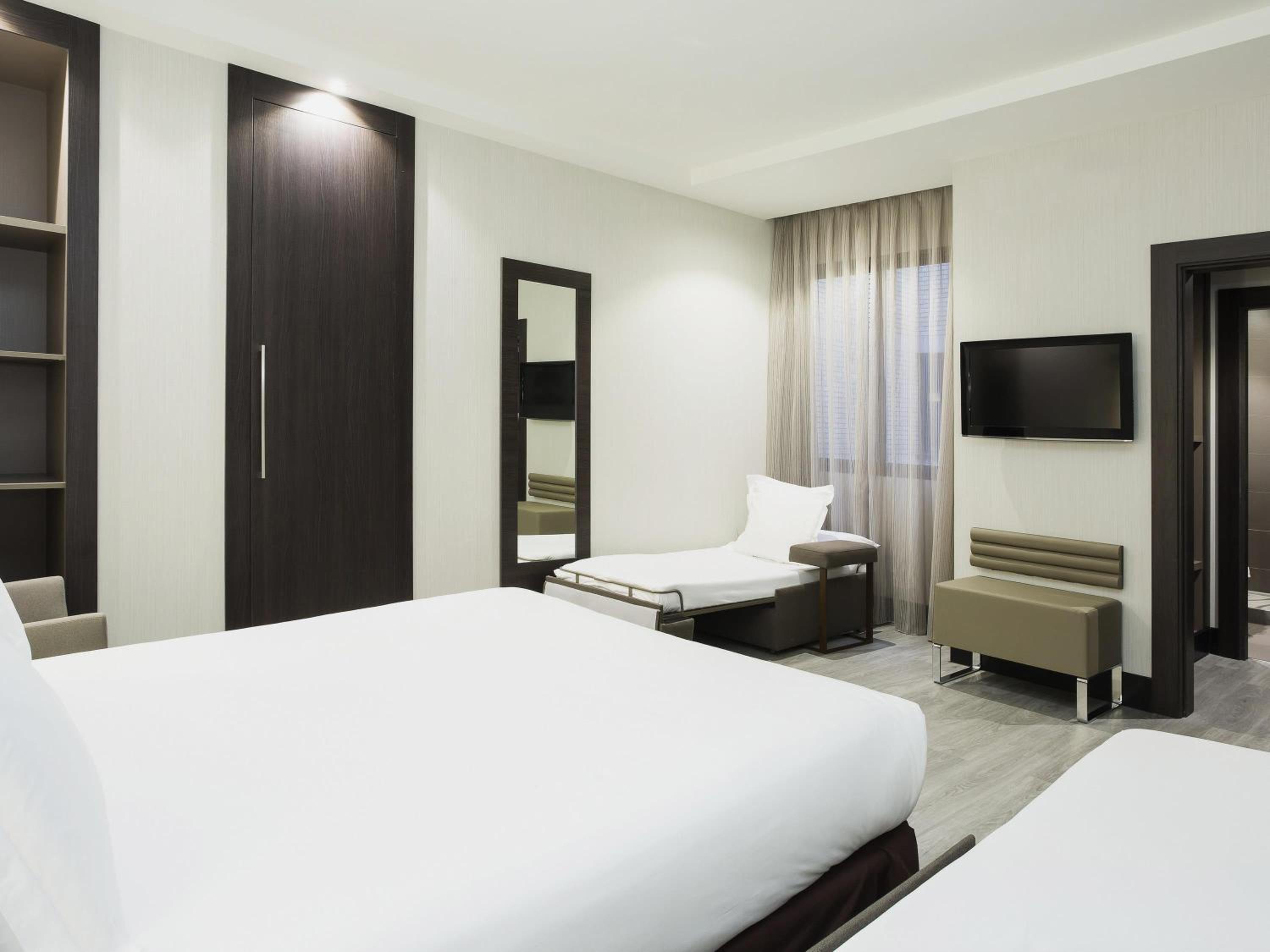 Standard Room with double bed and Two people sofa