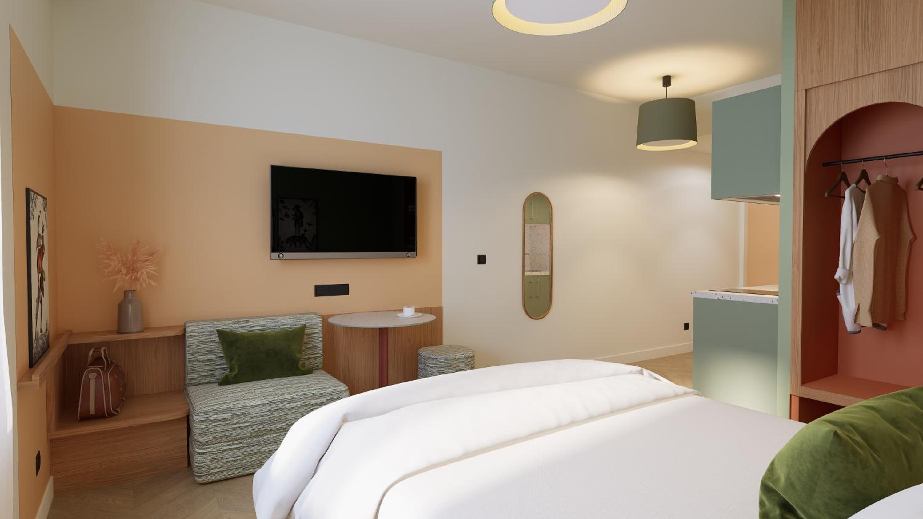 Comfort Studio (Double bed and Sofa Bed) - Disability Access