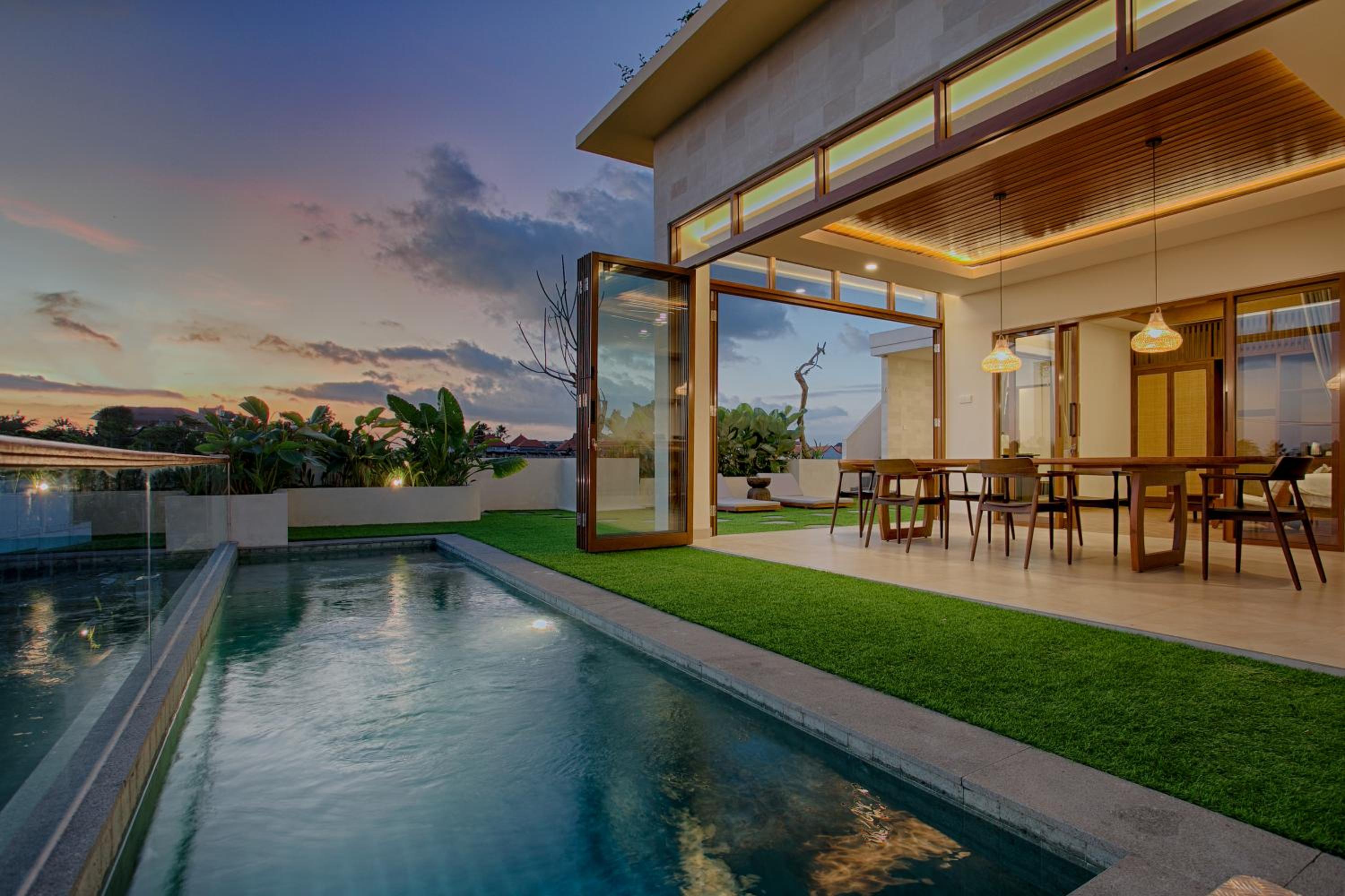 Balinese Modern Two Bedrooms Villa Upper Floor