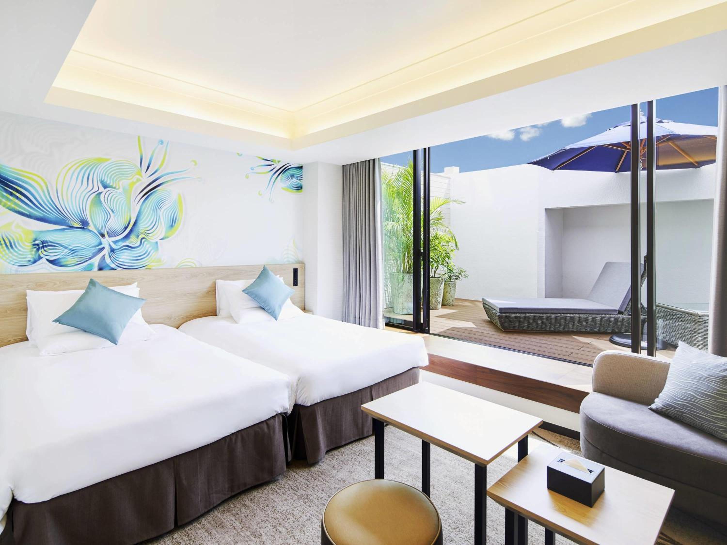 Deluxe Executive Twin Room with Terrace - Non-Smoking - Photo 2