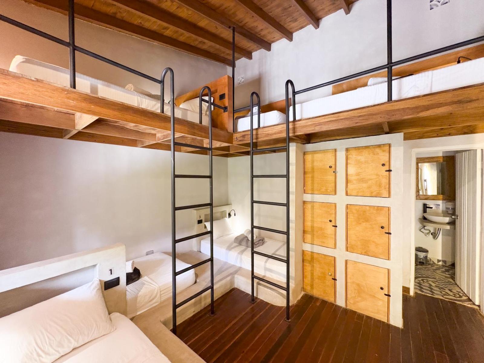 Bed in 6-Bed Female Dormitory Room