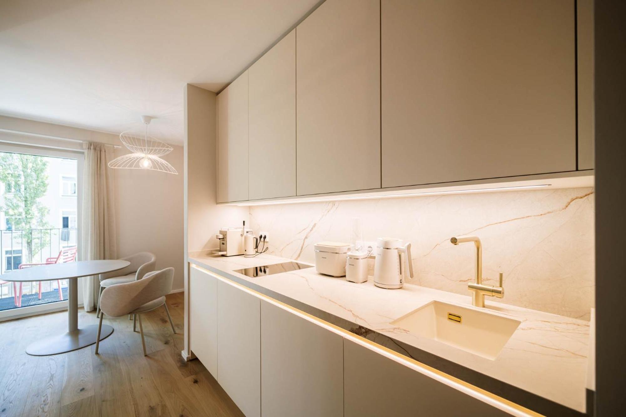 Studio Apartment with Balcony