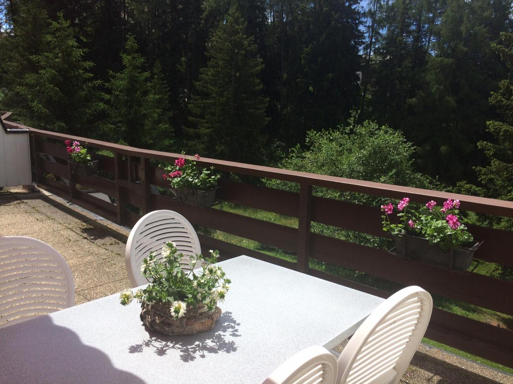 One-Bedroom Apartment with Terrace and Mountain View  photo 3