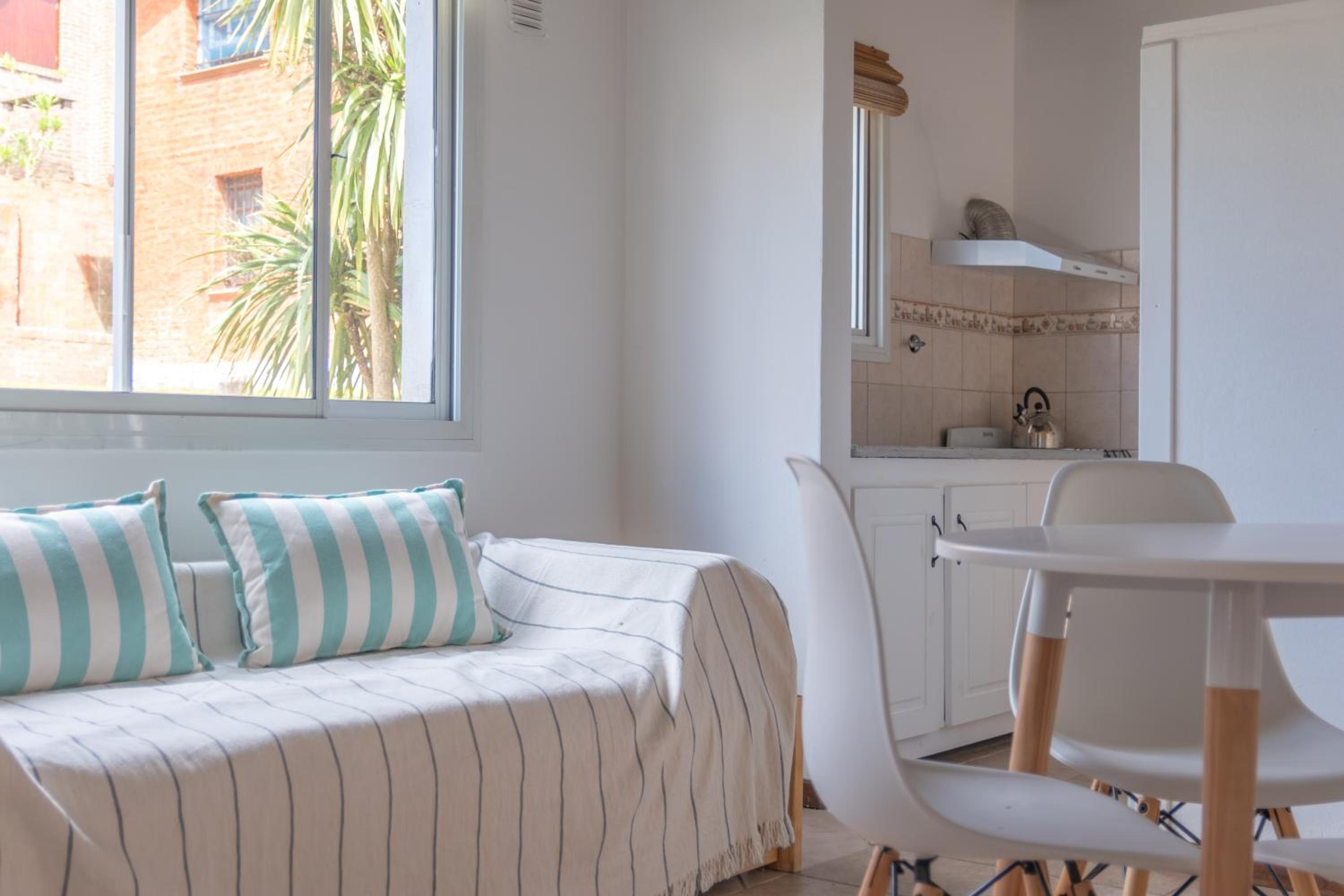 Deluxe One-Bedroom Apartment with Garden View