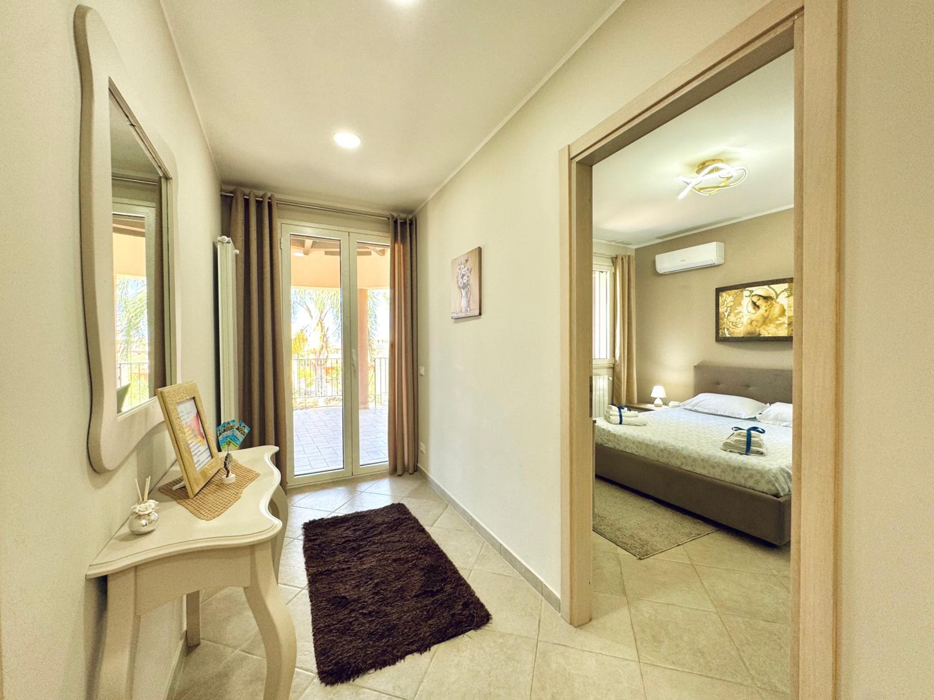 Three-Bedroom Apartment with Balcony
