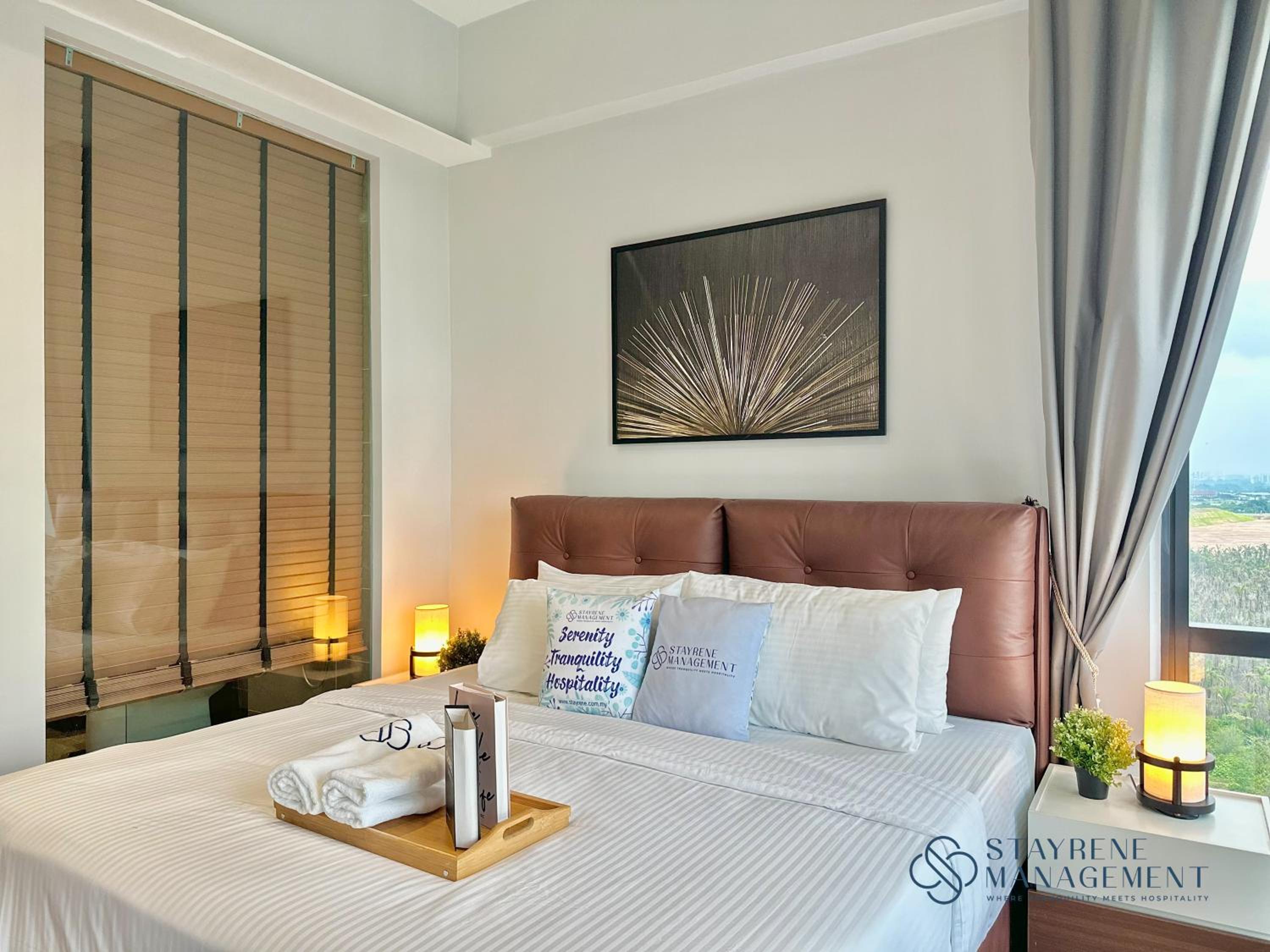 Two-Bedroom Apartment with Pool View