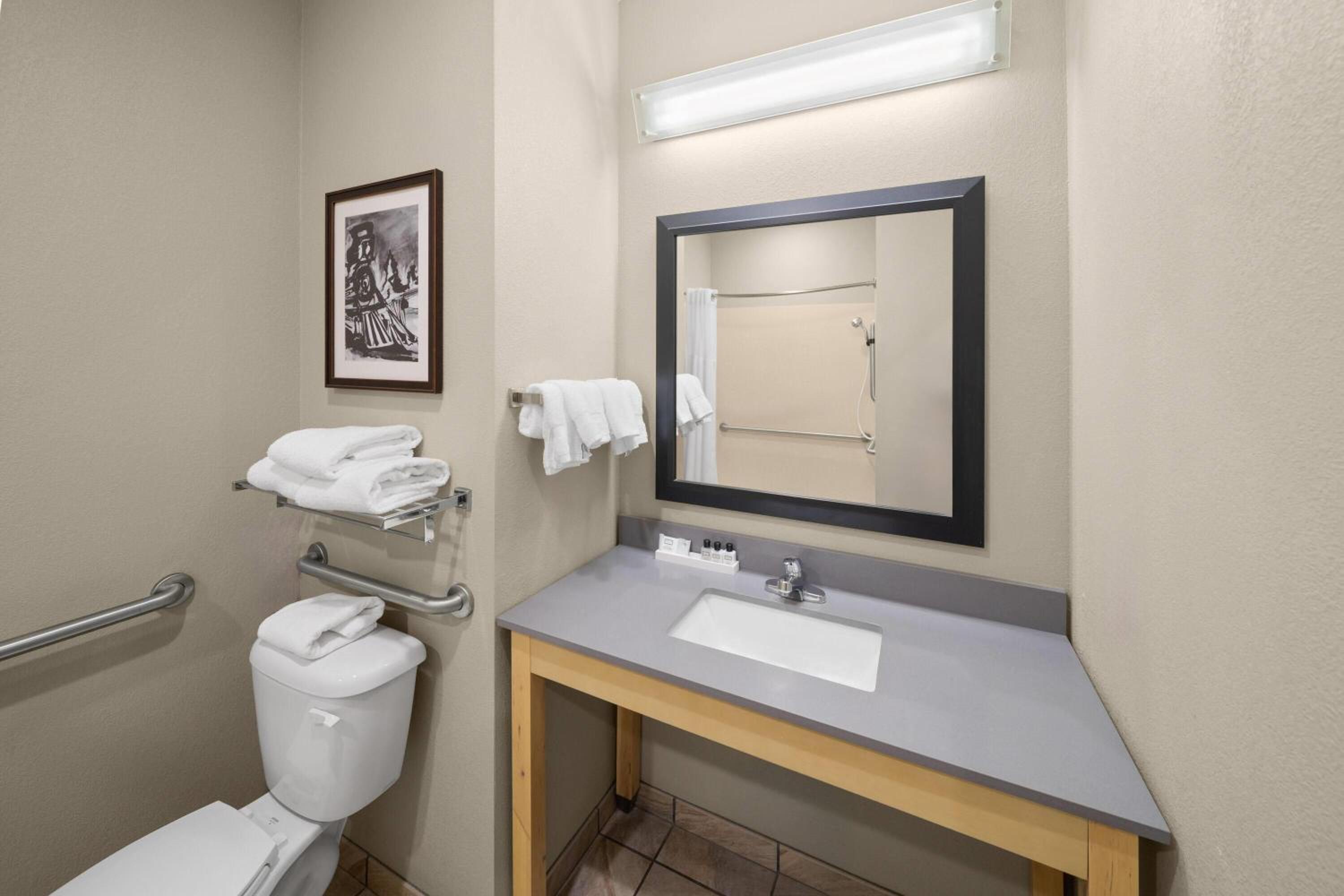Queen Room with Mobility/Hearing Access and Tub with Grab Bars - Non-Smoking