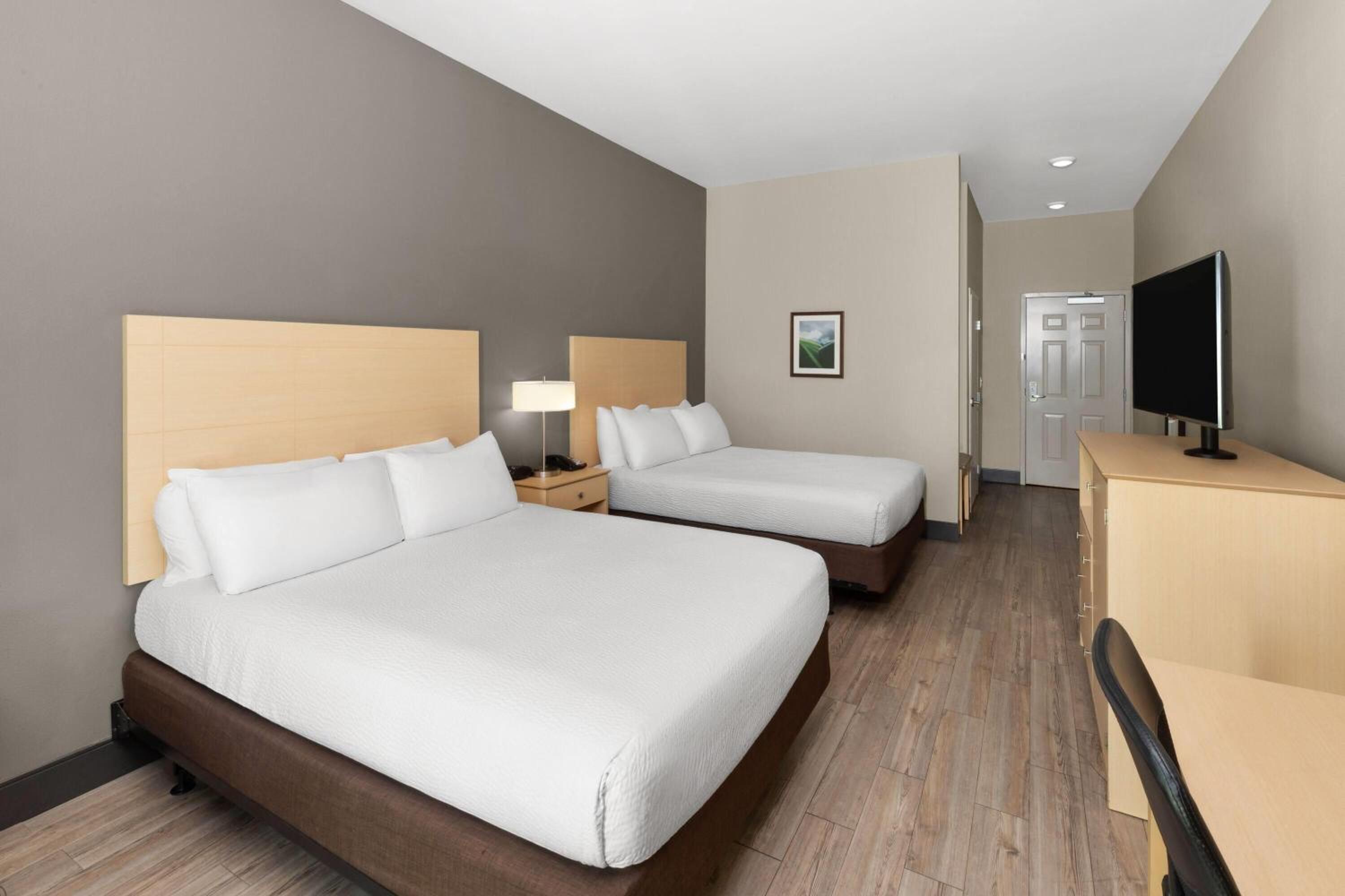 Queen Room with Mobility/Hearing Access and Roll-In Shower - Non-Smoking