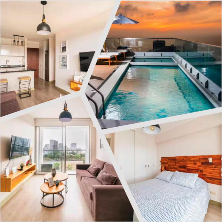 Deluxe One-Bedroom Apartment with City View photo 1