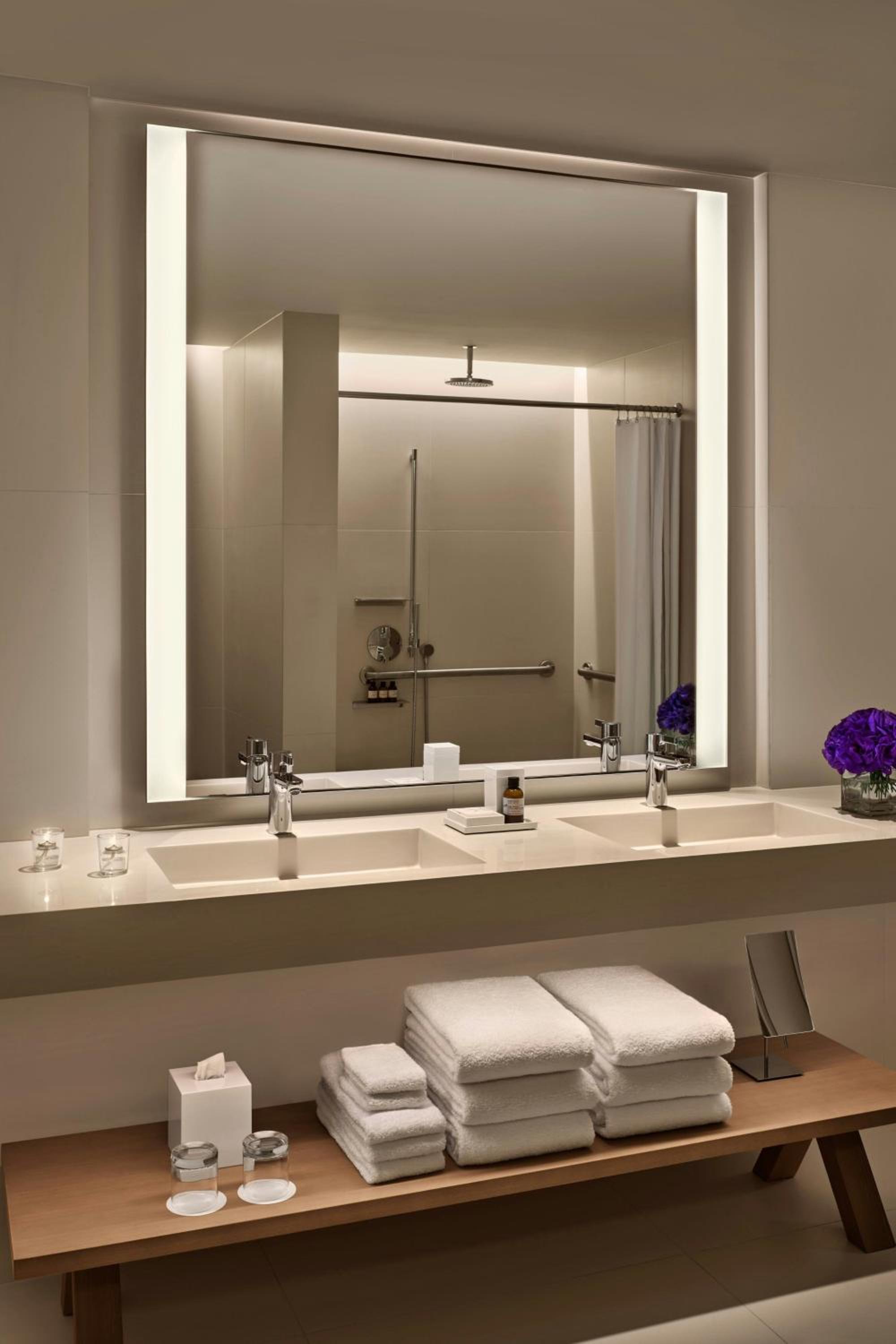 Superior One-Bedroom King Suite with Sofa Bed - Mobility Accessible with Roll-In Shower