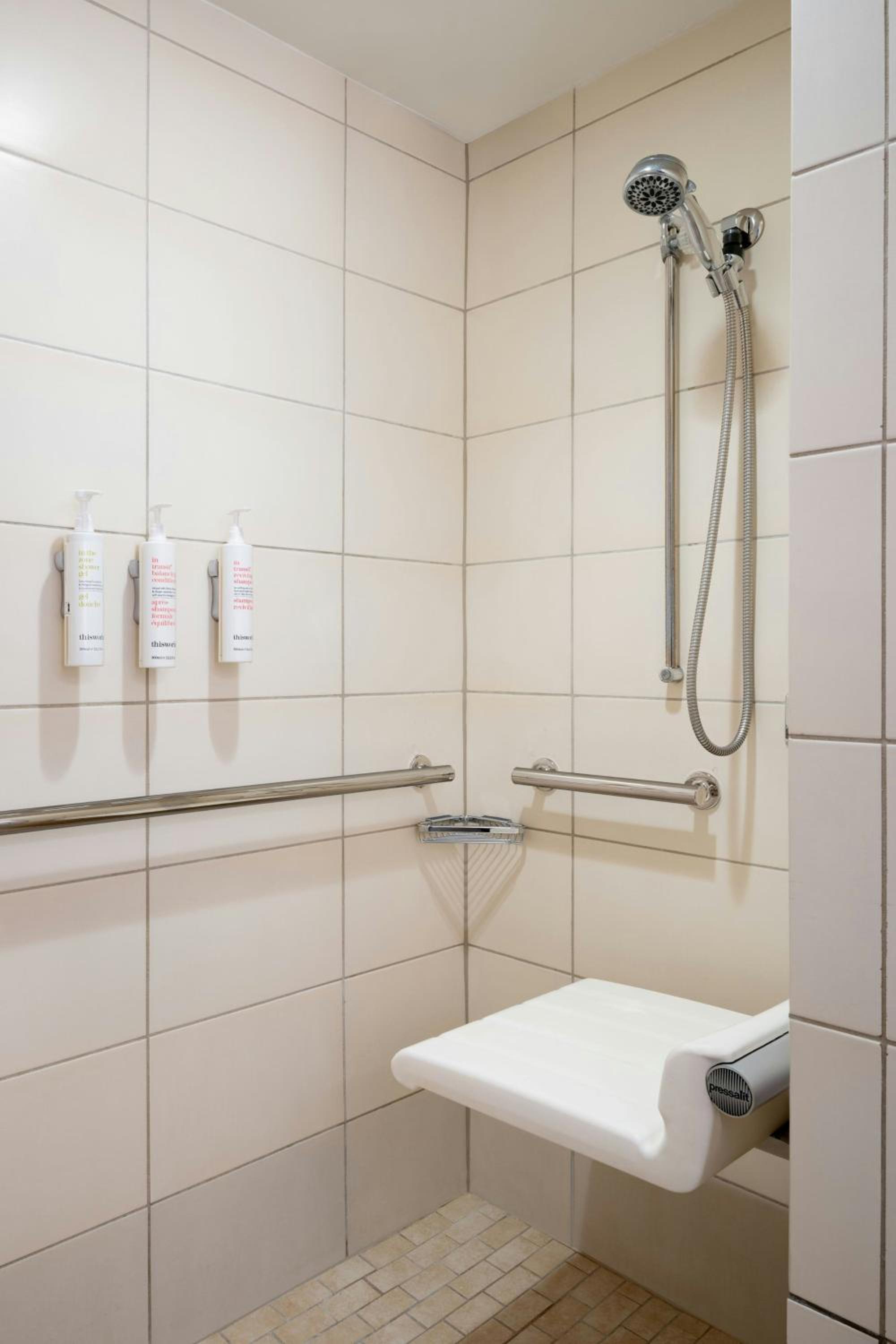 Newly Renovated Large King Room - Mobility Accessible with Roll-In Shower