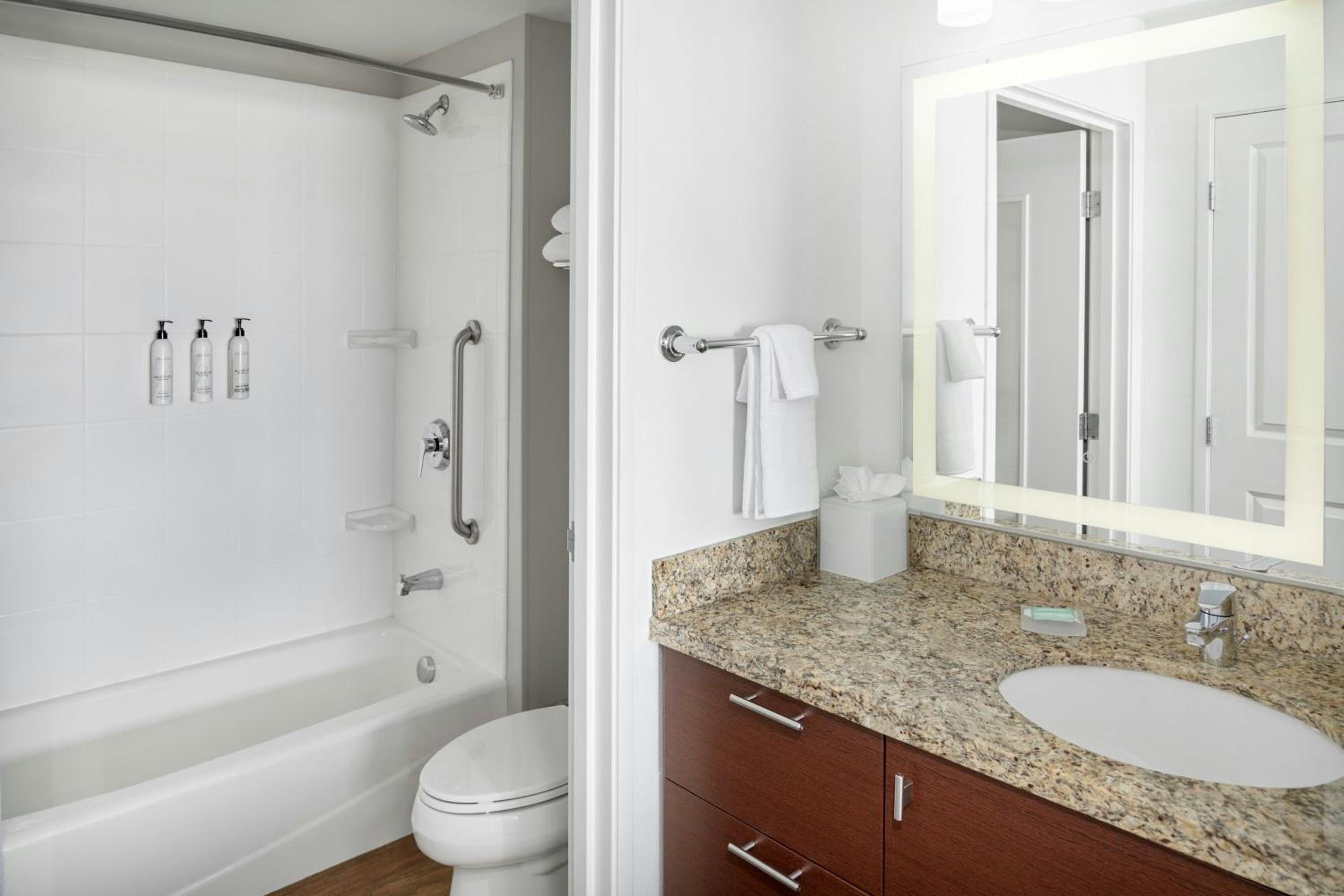 One-Bedroom Queen Suite with Sofa Bed/City View/Tub - Mobility/Hearing Accessible photo 3