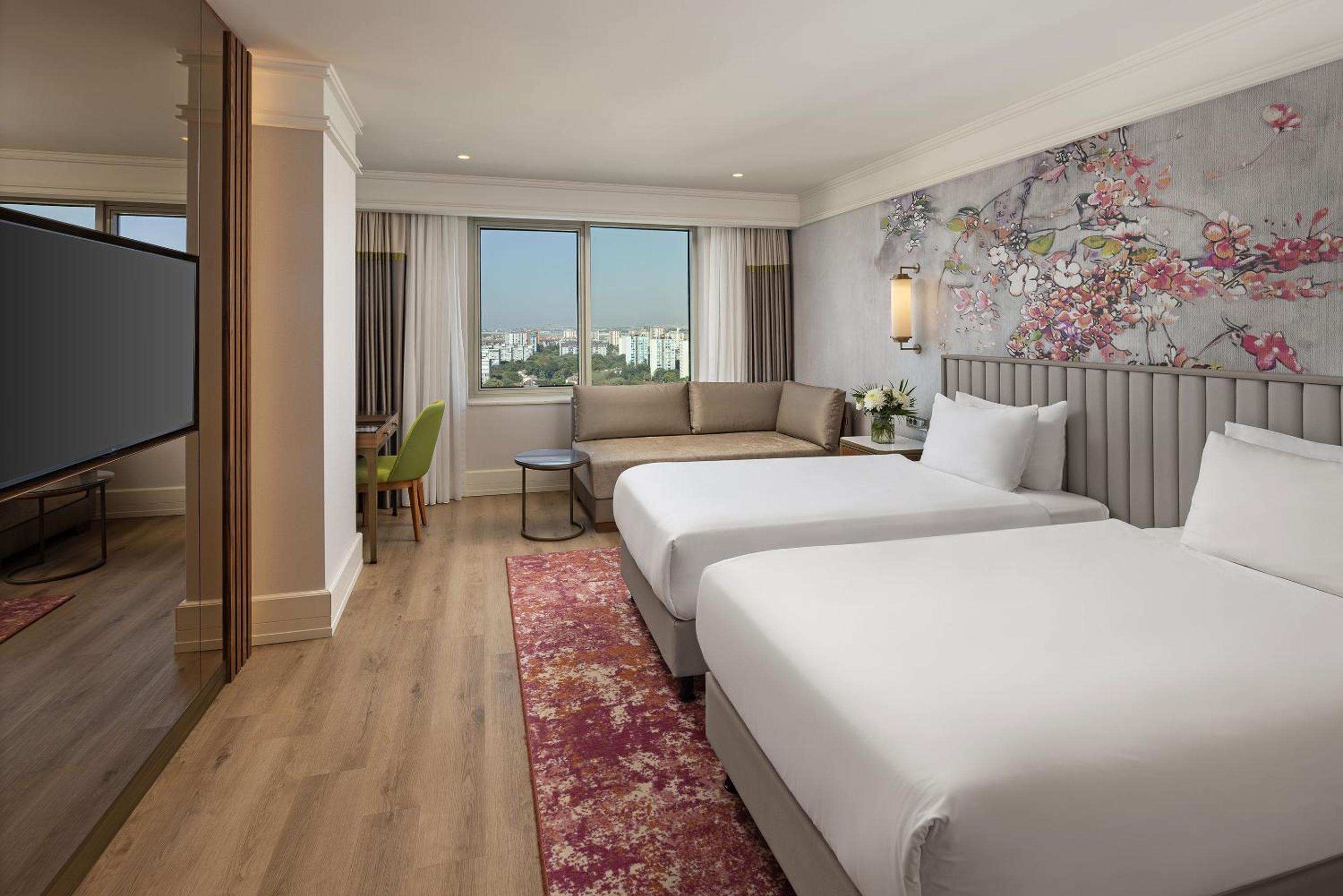 Deluxe Double or Twin Room with City View photo 2