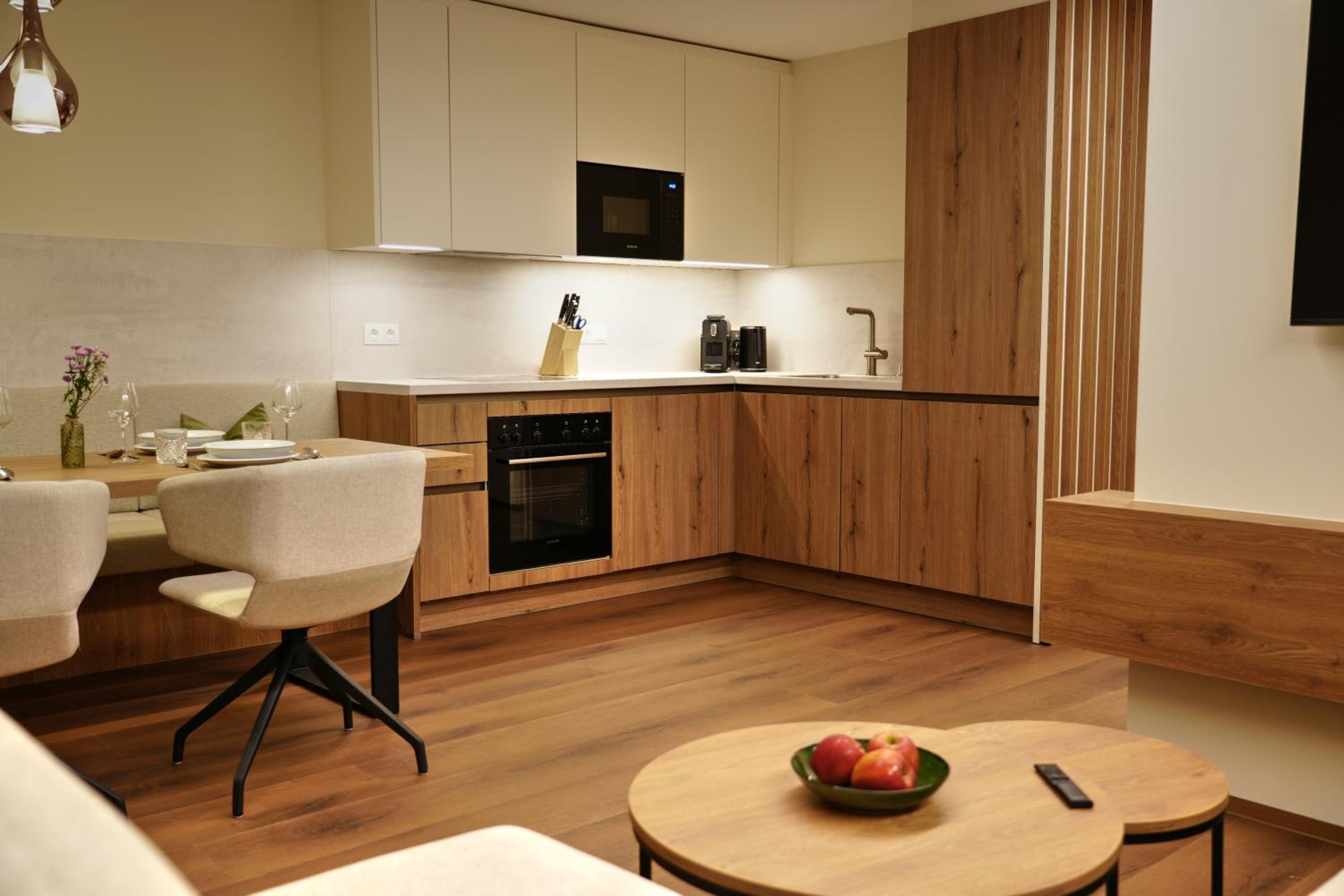 Two-Bedroom Apartment with Mountain View