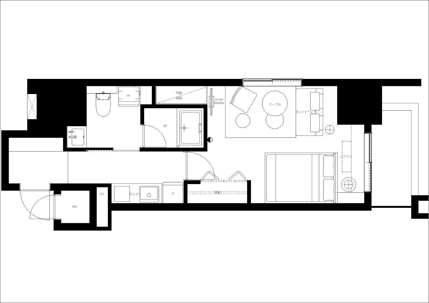 One-Bedroom Apartment photo 1