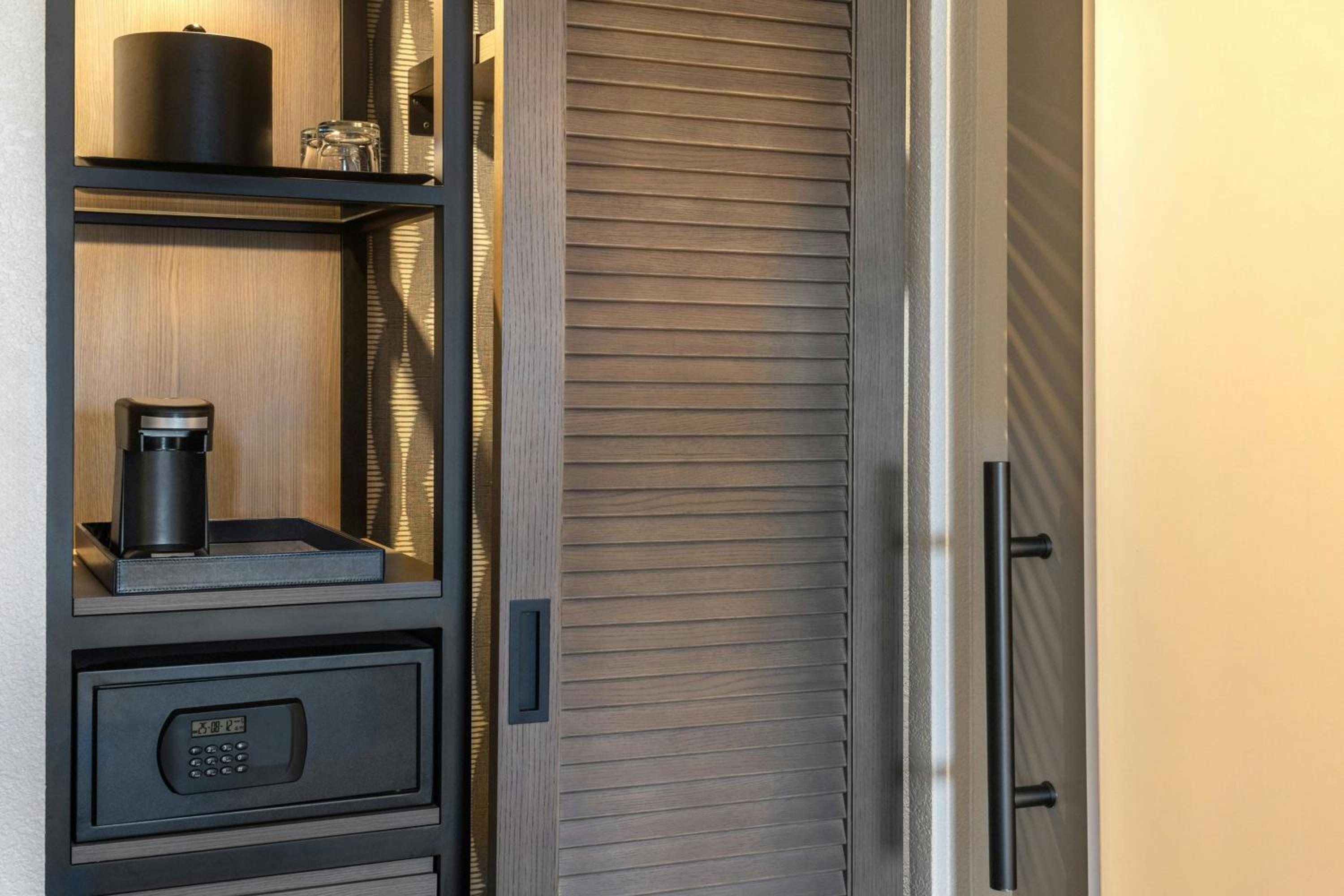 Traditional Double Room with Two Double Beds and Roll-in Shower - Mobility and Hearing Accessible
