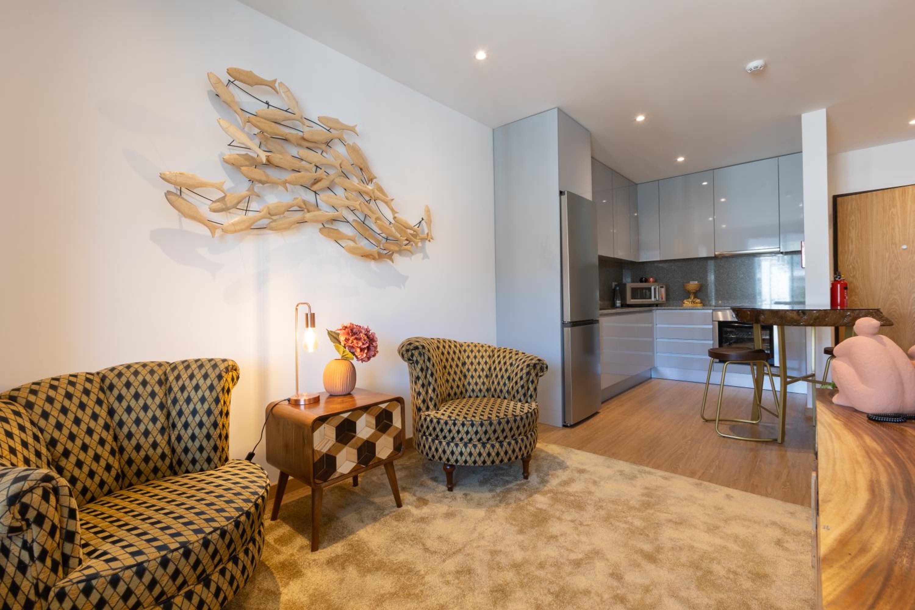 One-Bedroom Apartment with River View