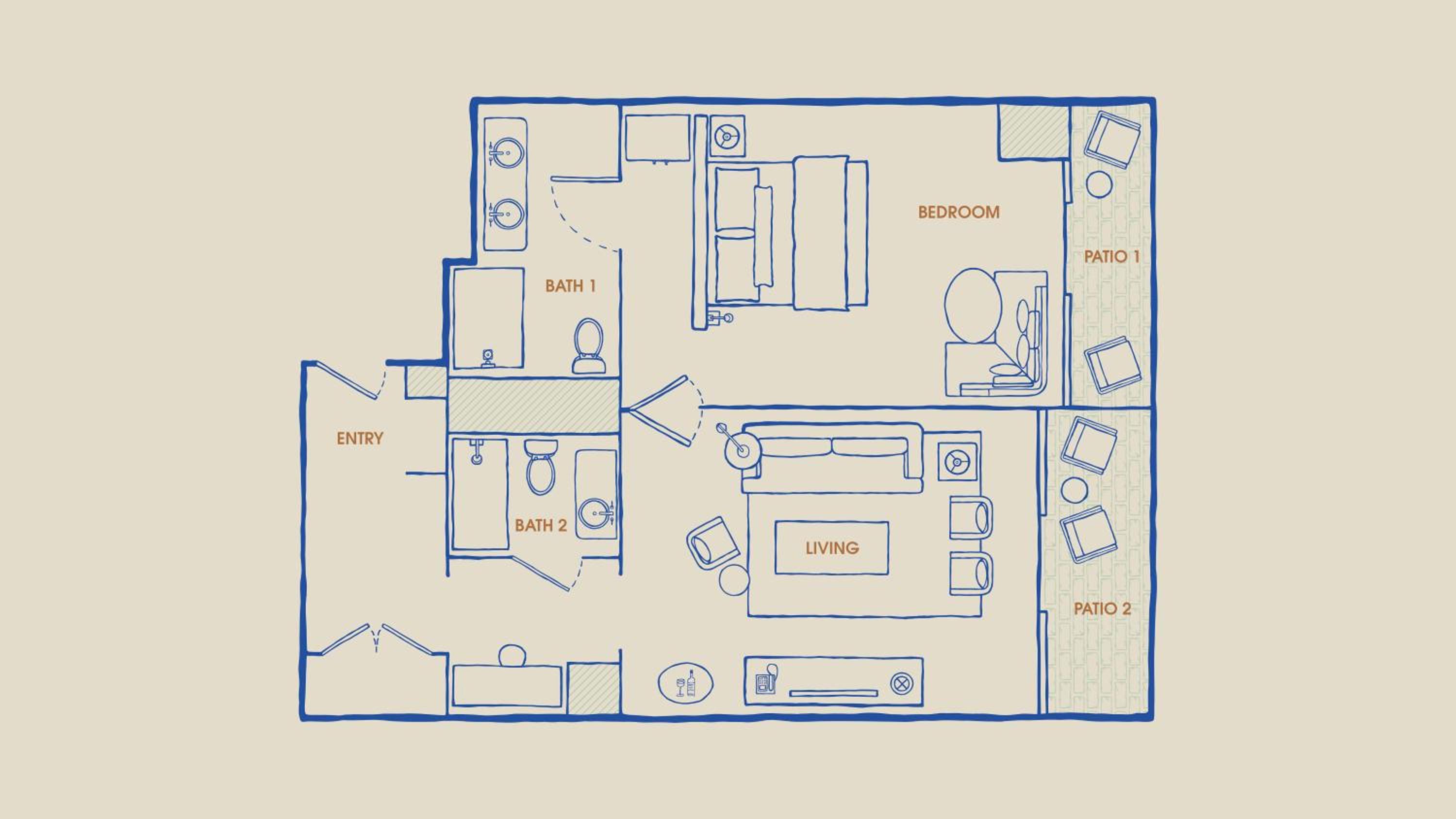 One-Bedroom Suite - Photo 1