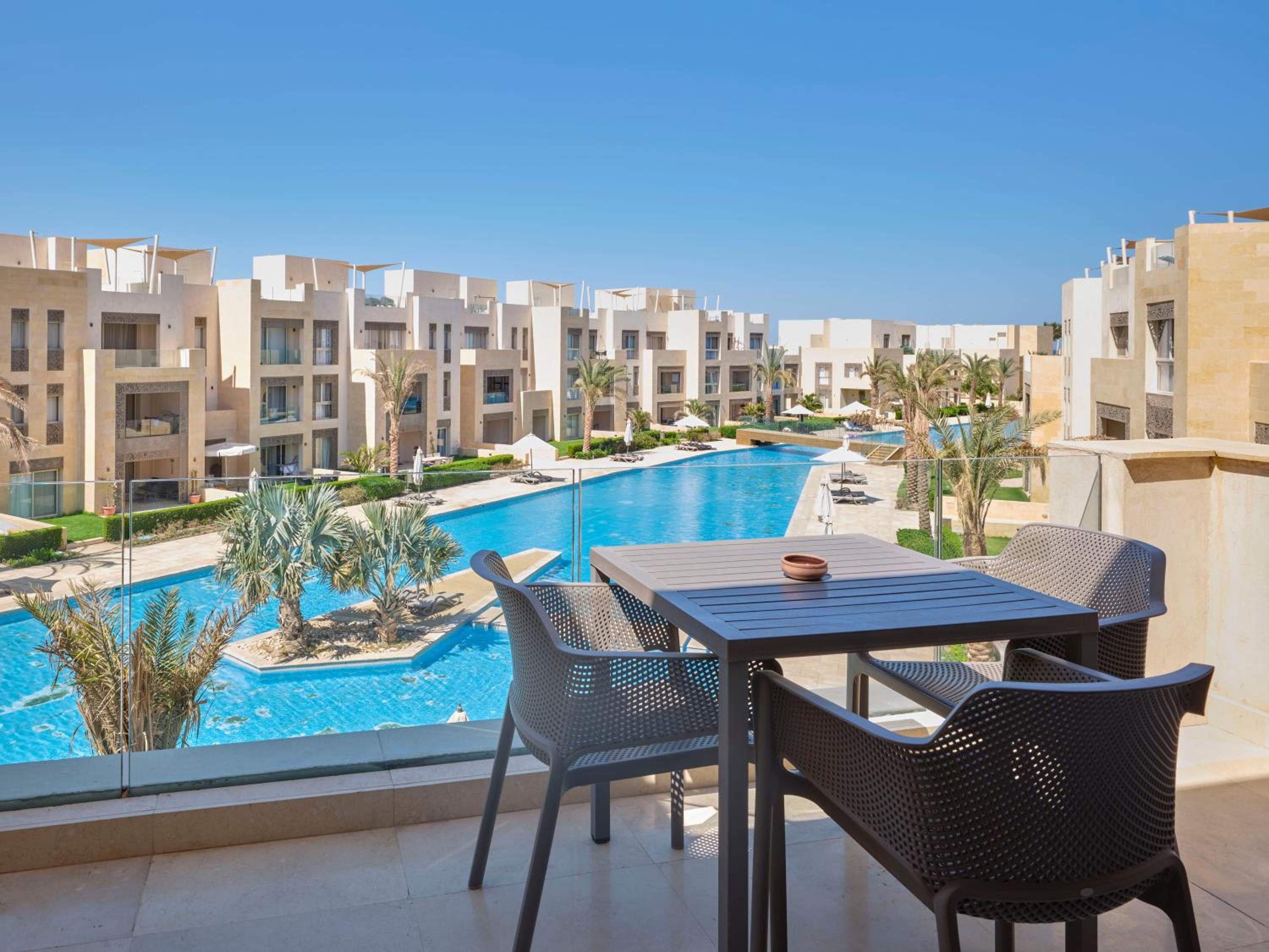 Two-Bedroom Apartment with Pool View