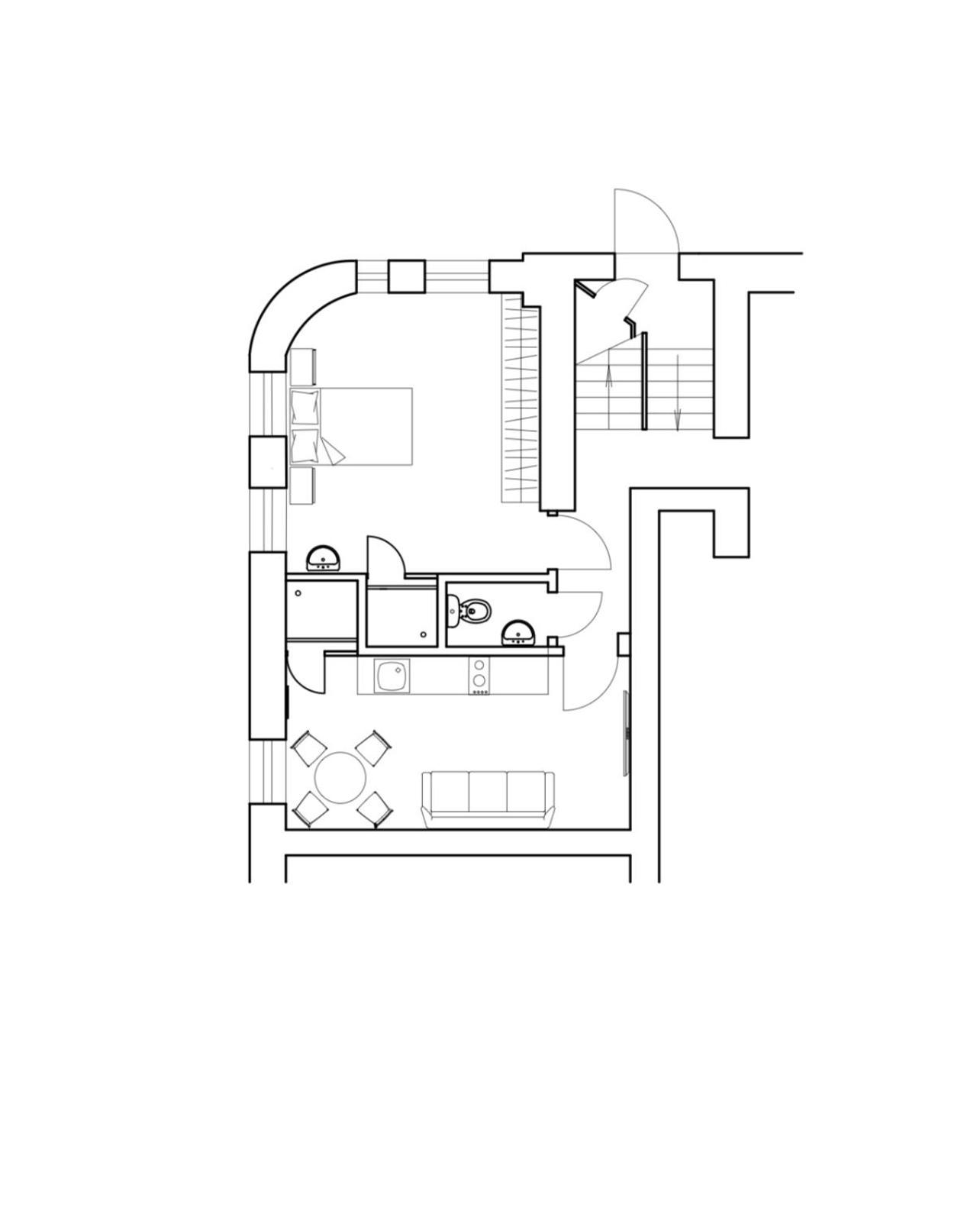 Classic One-Bedroom Apartment with King Bed photo 1