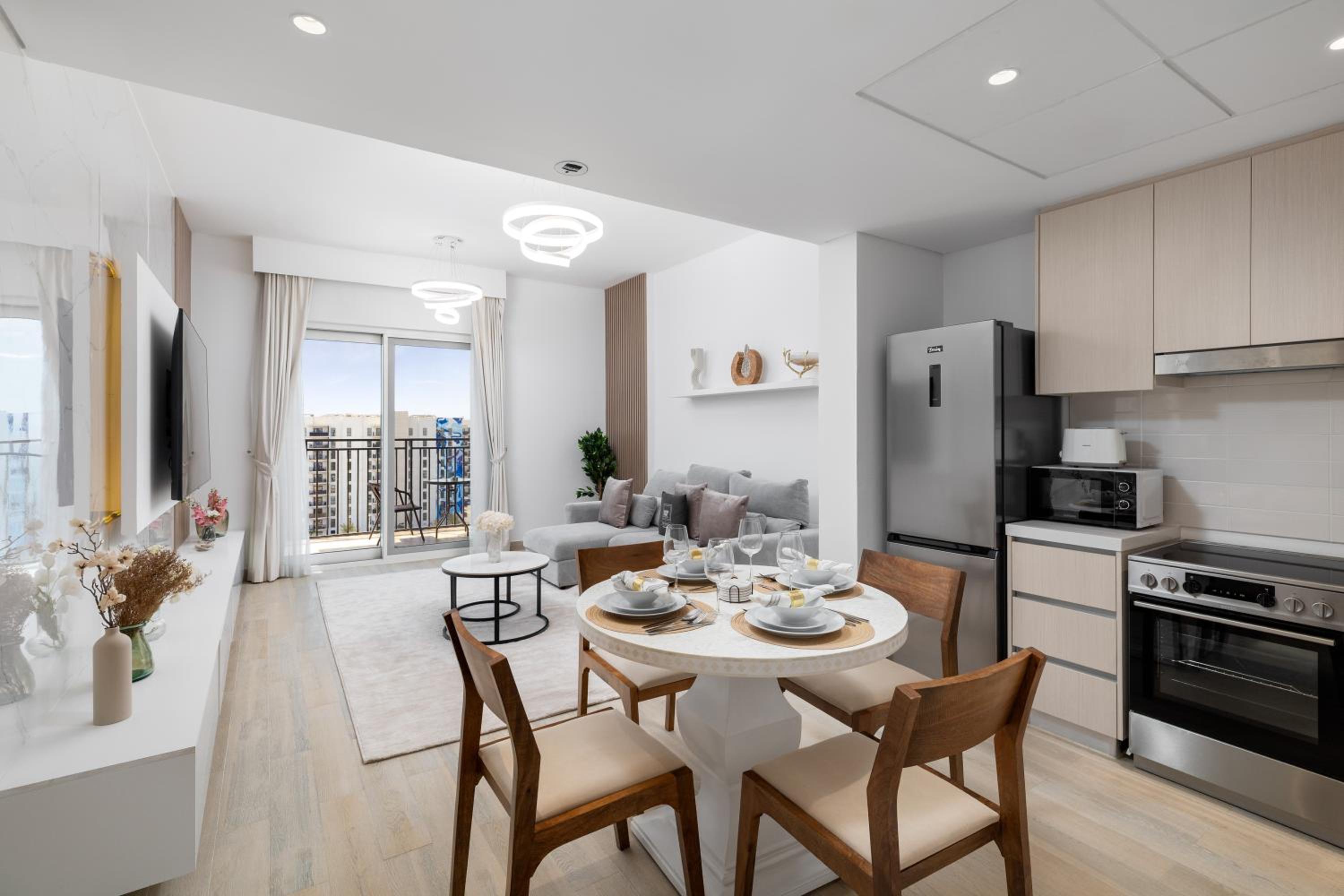 One-Bedroom Apartment with Balcony