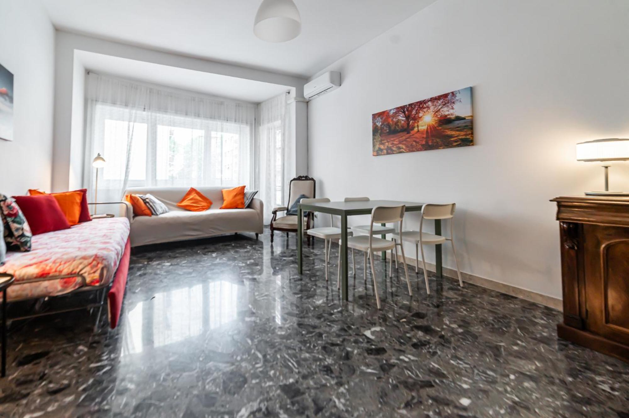 Two-Bedroom Apartment with Balcony