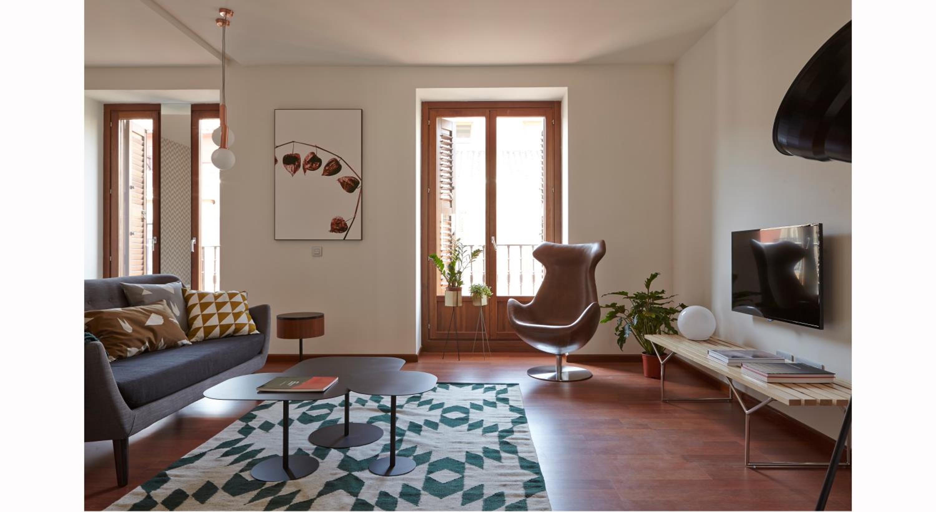 Apartamento de dos habitaciones