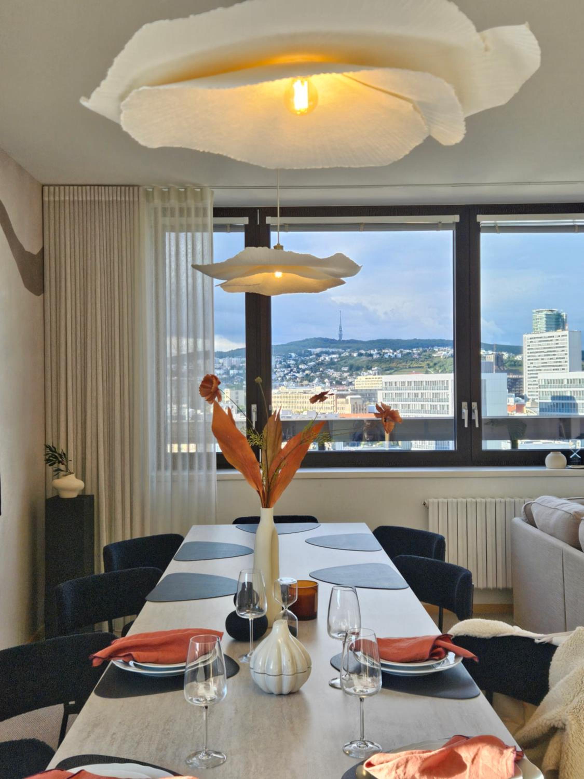 Three-Bedroom Apartment with View