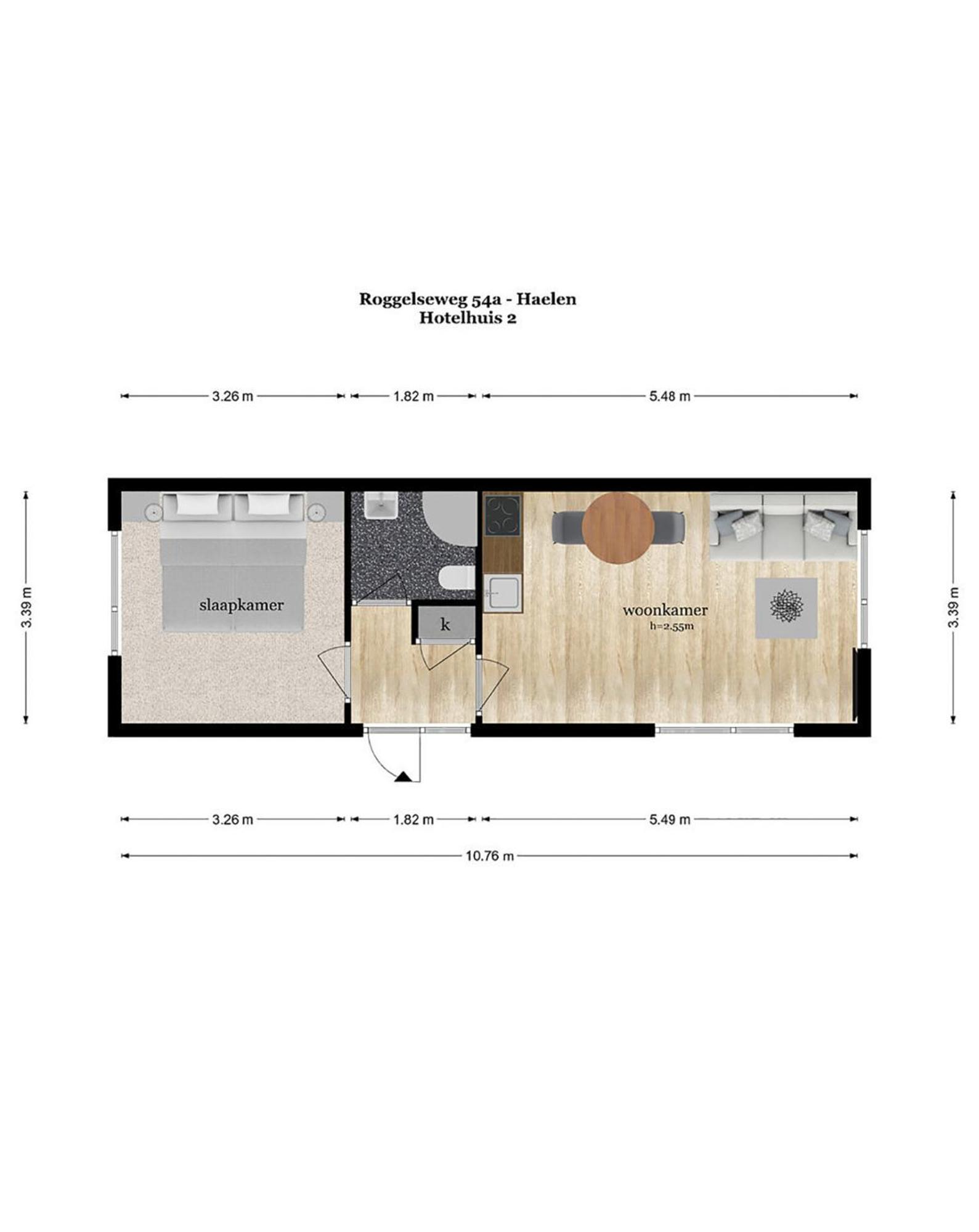 Studio with Sofa Bed (pets allowed)