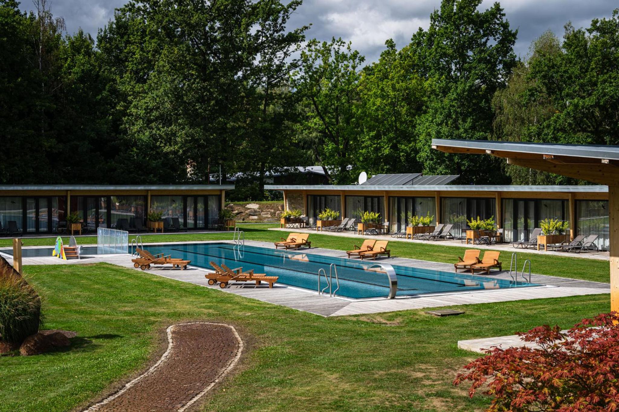 Studio with Pool View