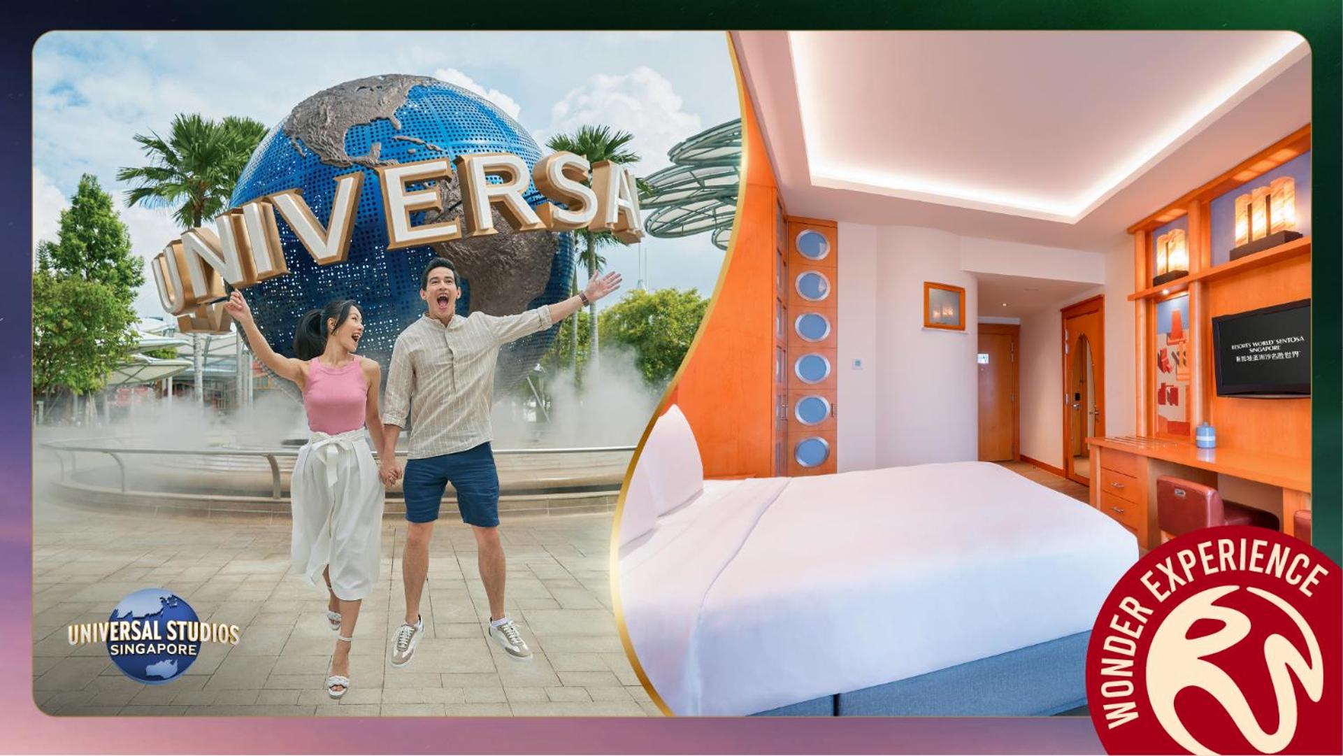 The Enchanted Escape Precinct Experience - Deluxe Room with complimentary One-Day Tickets to Universal Studios Singapore with 25 SGD Meal Voucher & Yours For Good Bracelet Benefits for 2 People photo 3