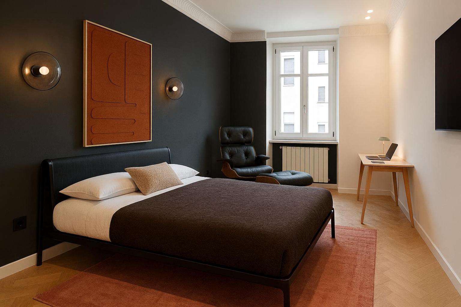 Two-Bedroom Apartment with Balcony and Terrace