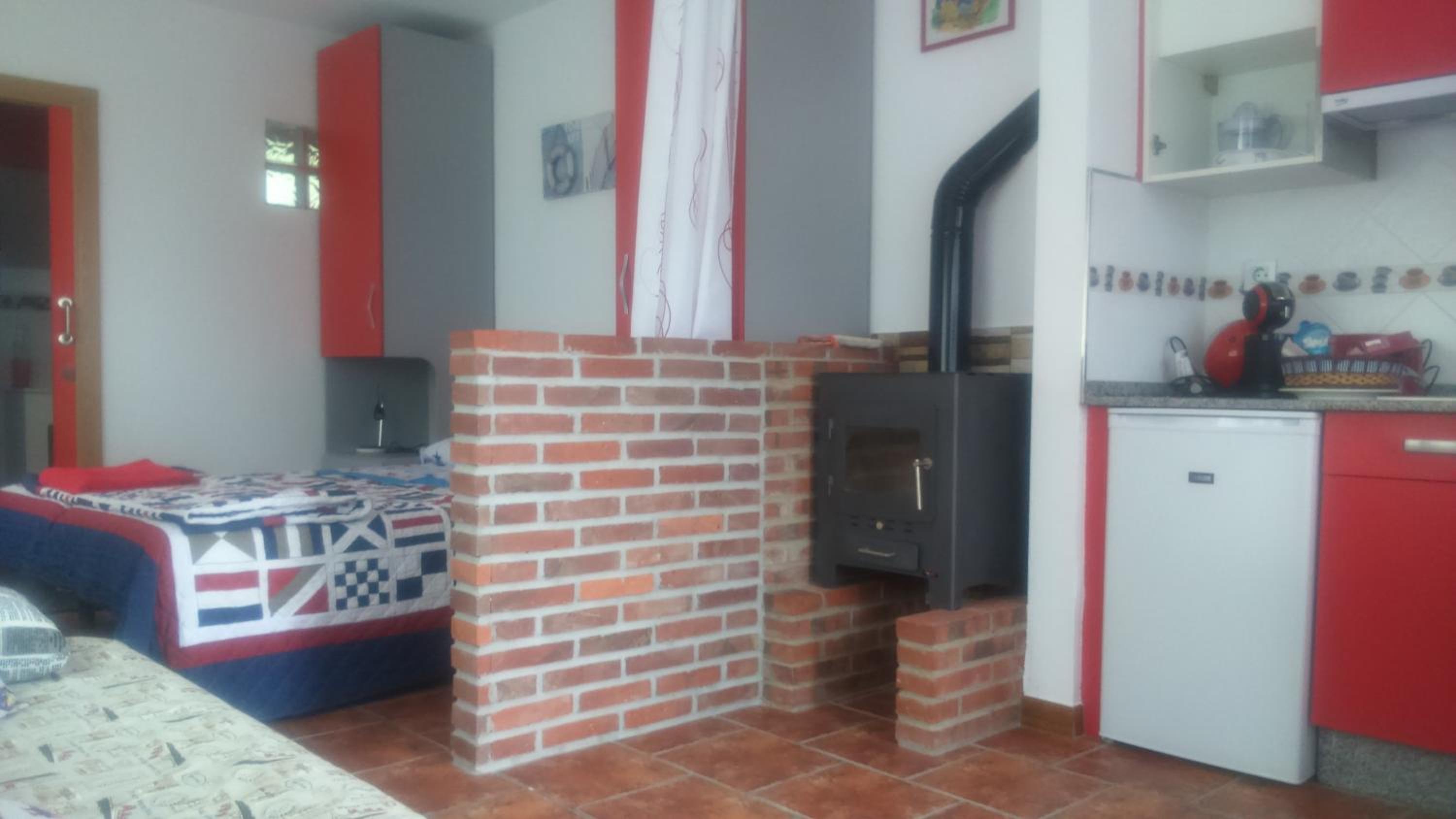 Estudio con vista al mar