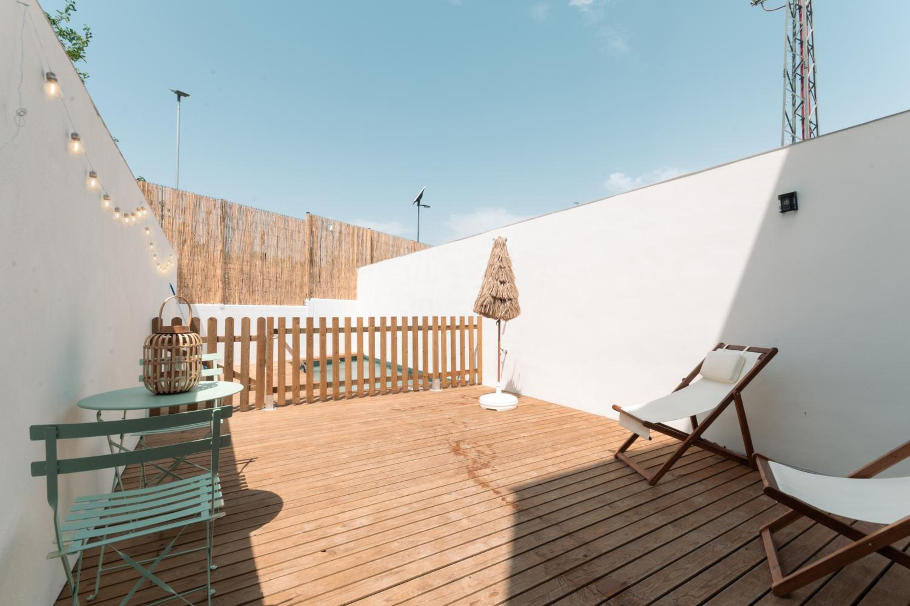 Two-Bedroom House with Balcony