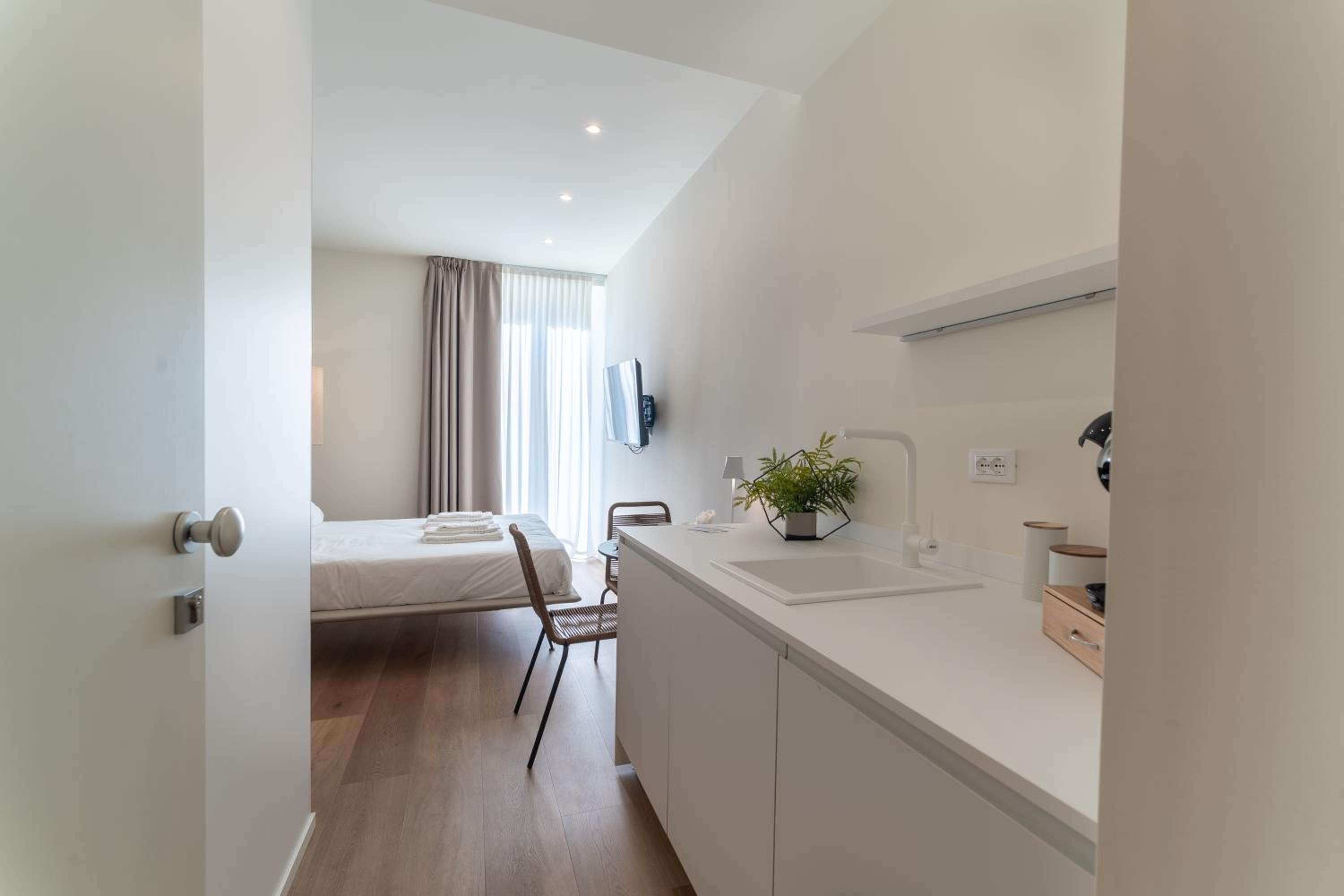 Studio Apartment with Balcony