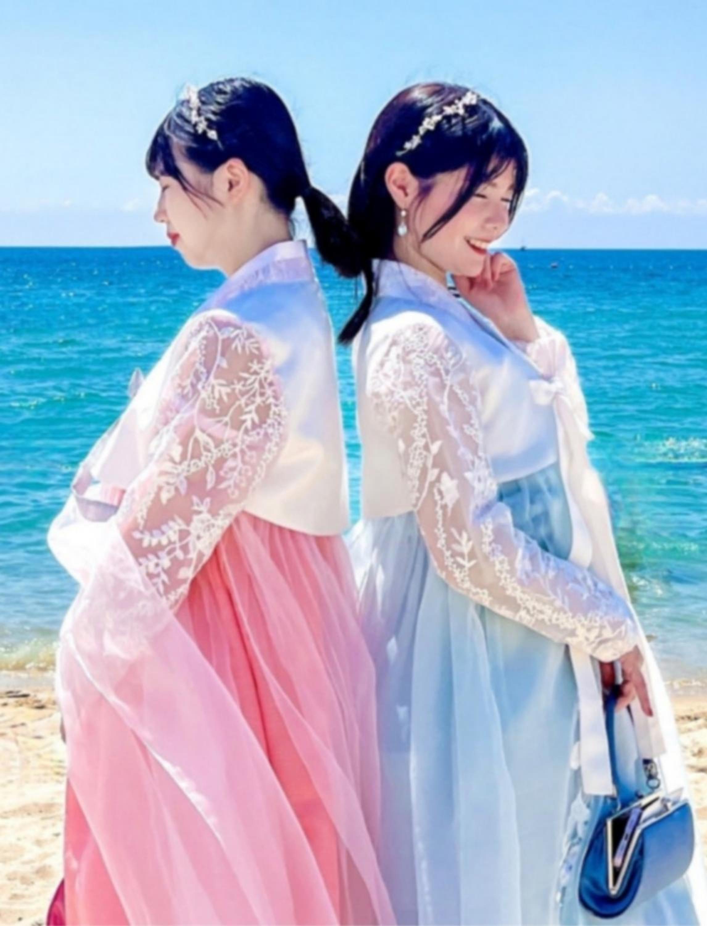 [Hanbok Rental PKG] Executive Suite Half Ocean View with 1 Hour Hanbok rental for 2 people