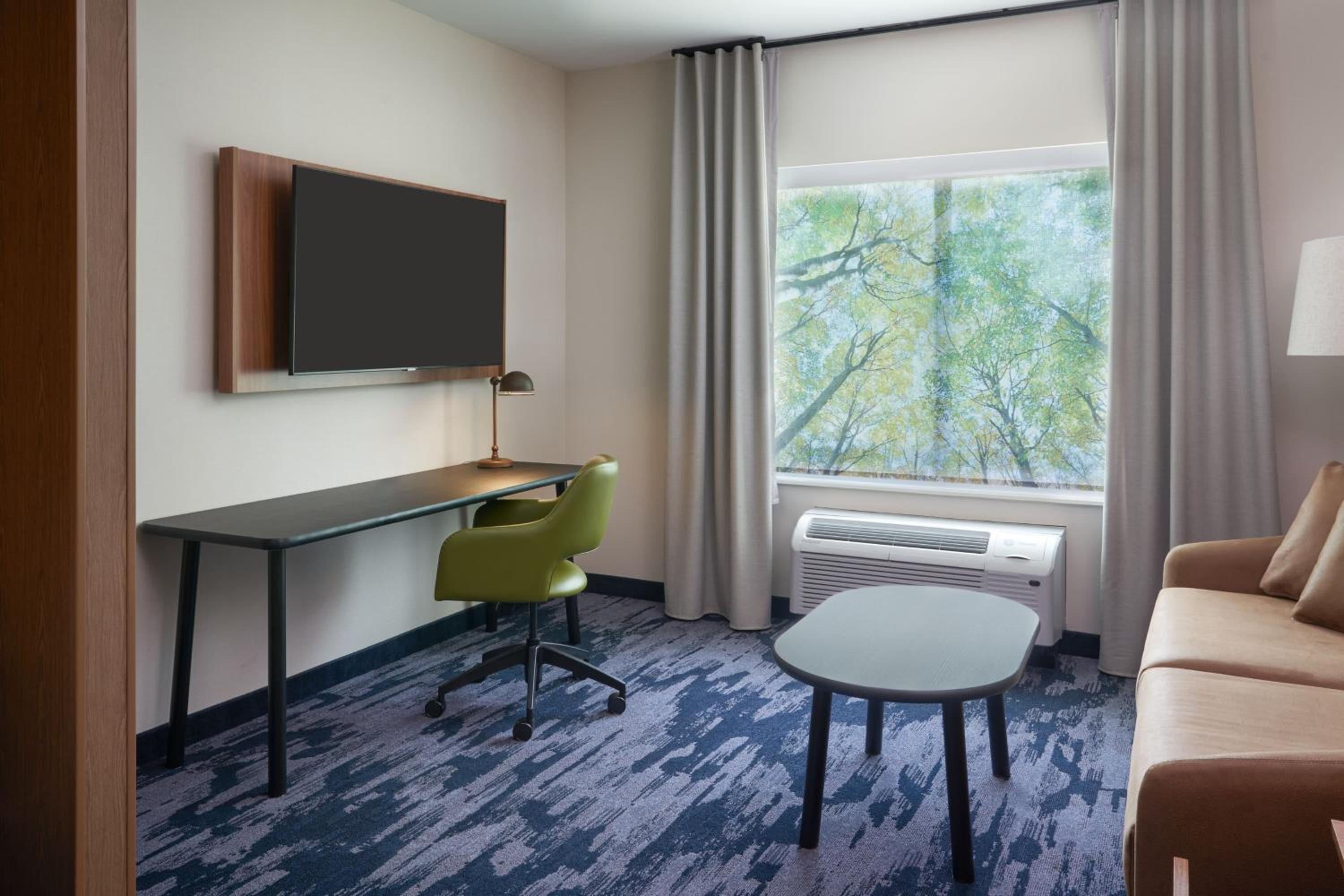 King Room with Roll-In Shower and Sofa Bed - Mobility Access/Hearing Accessible