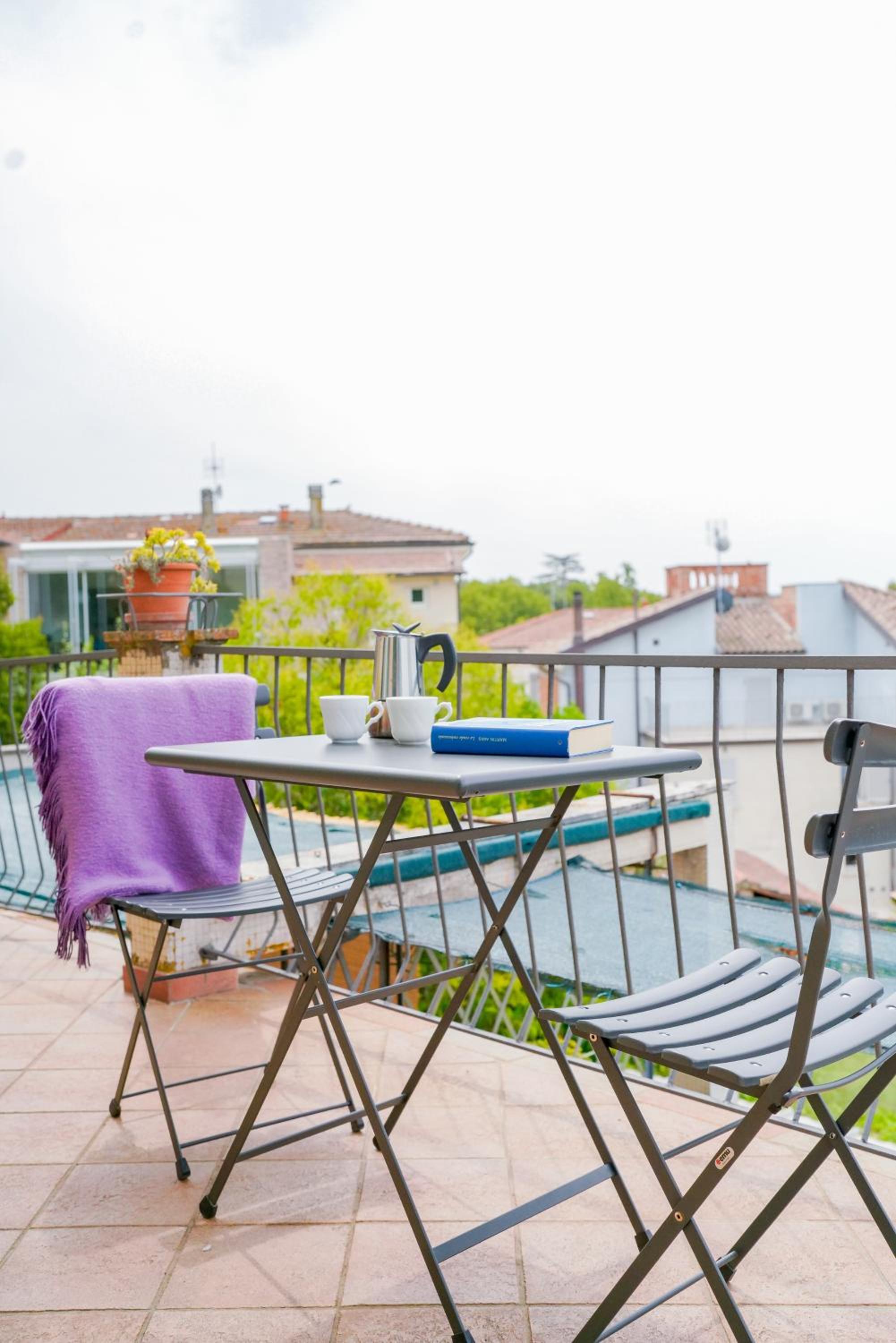 Apartment with View and Balcony