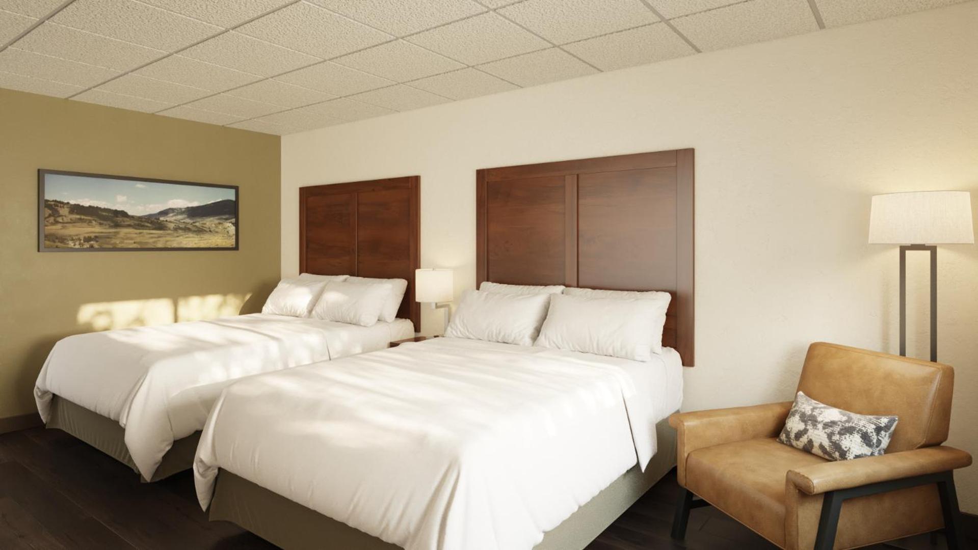Queen Room with Two Queen Beds - Pet Friendly/Non-Smoking photo 1