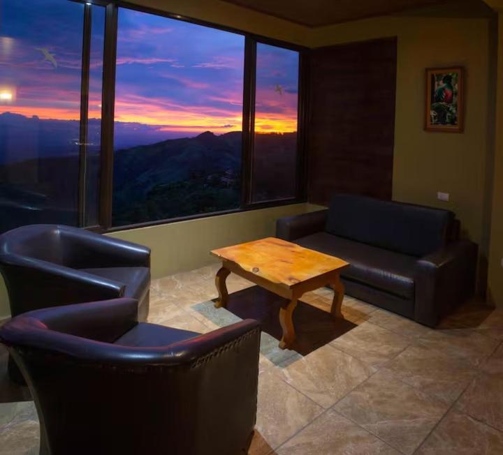 Family Room with Mountain View