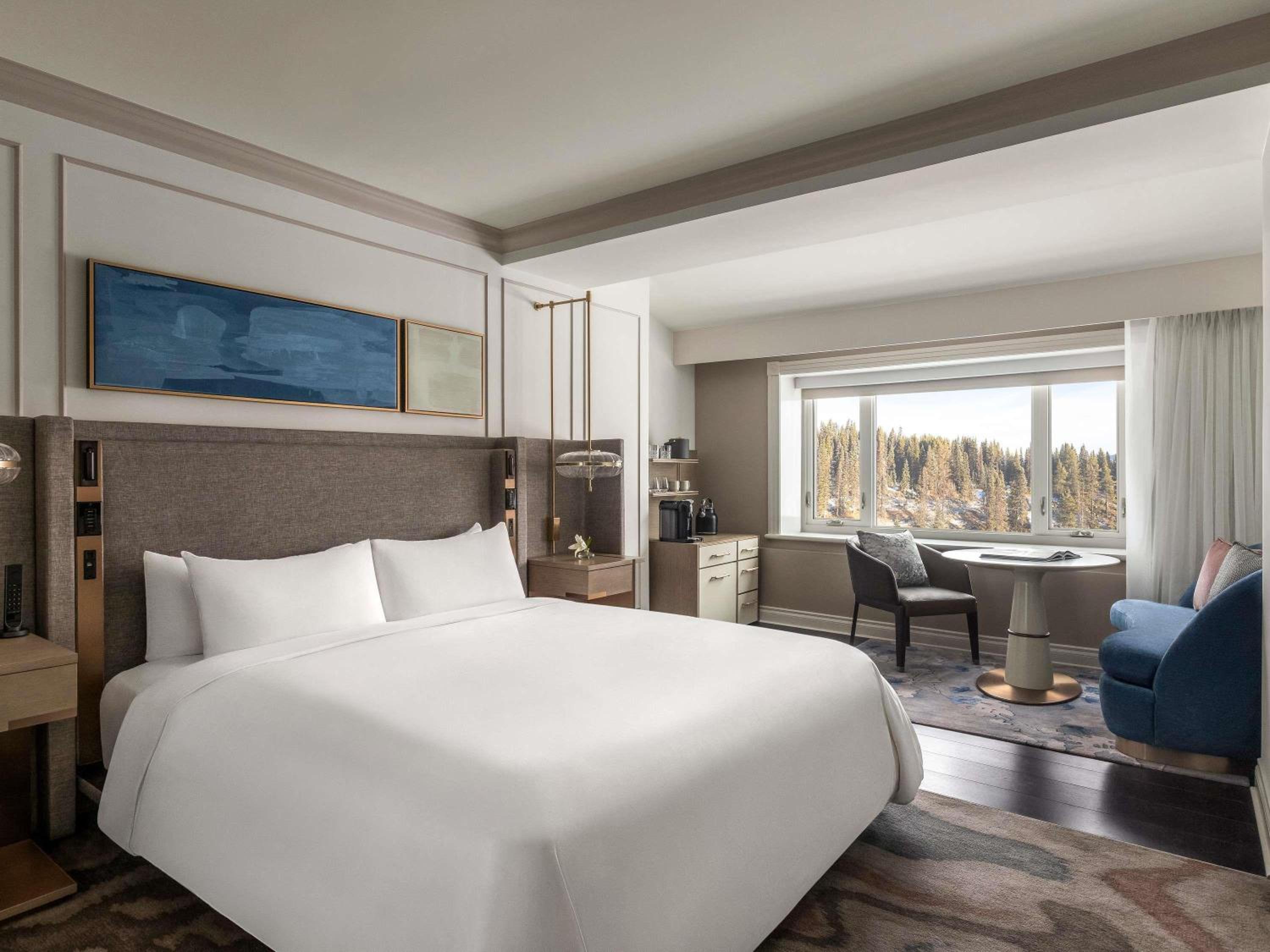 Deluxe Lakeview King Room with Roll-In Shower