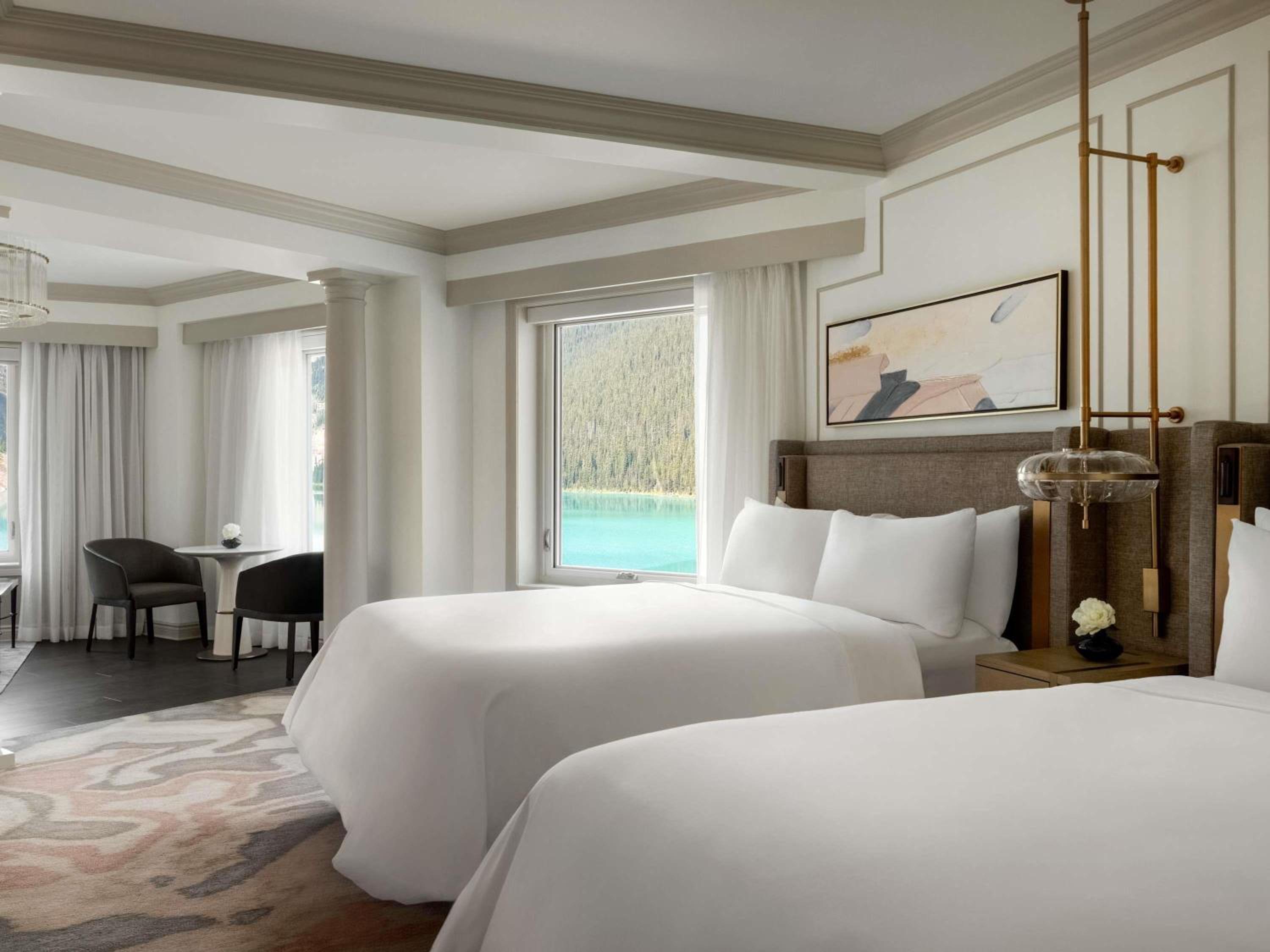 Junior Suite with Two Queen Beds and Lake View