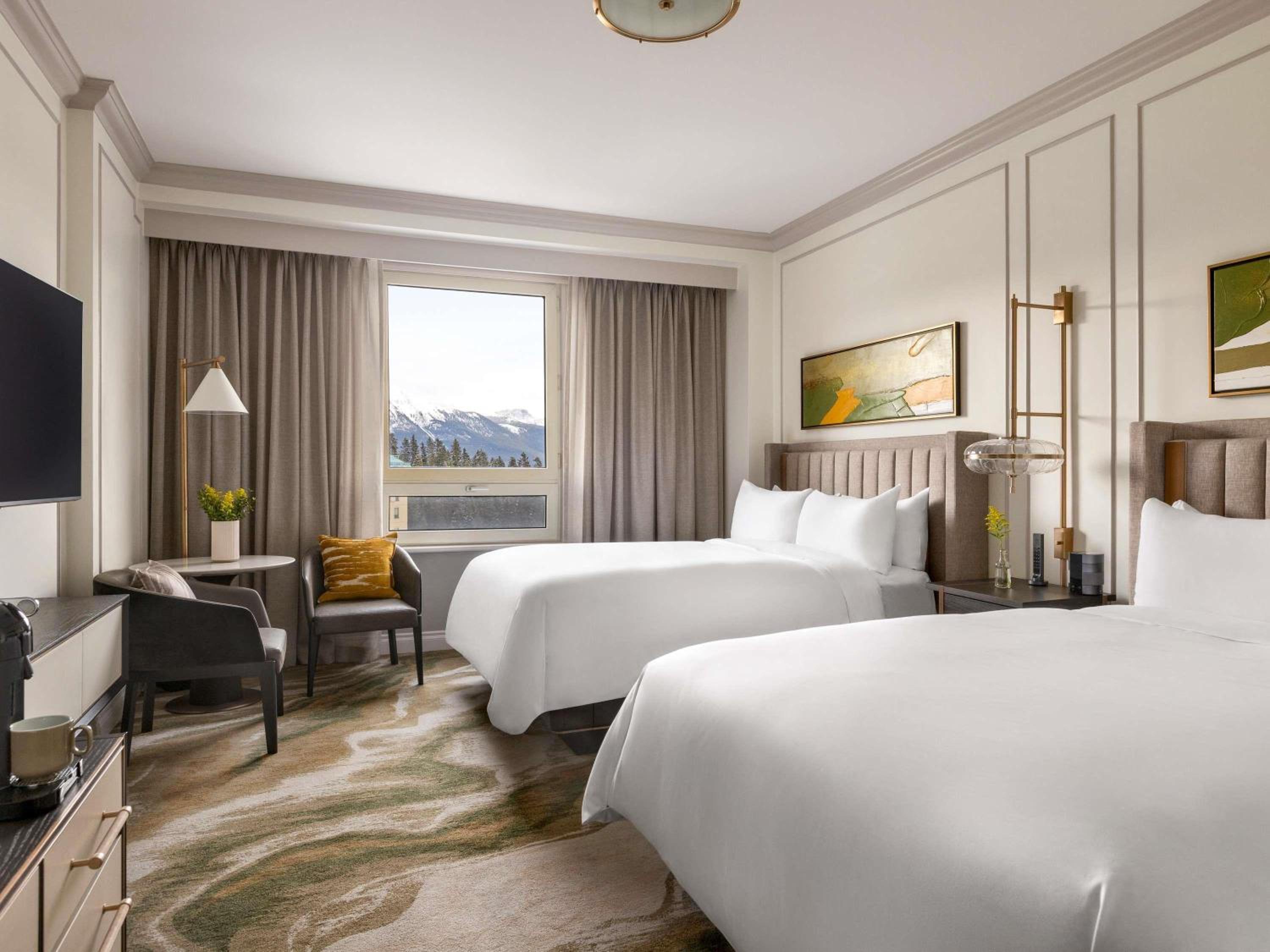 Fairmont Queen Room with Two Queen Beds and Mountain View