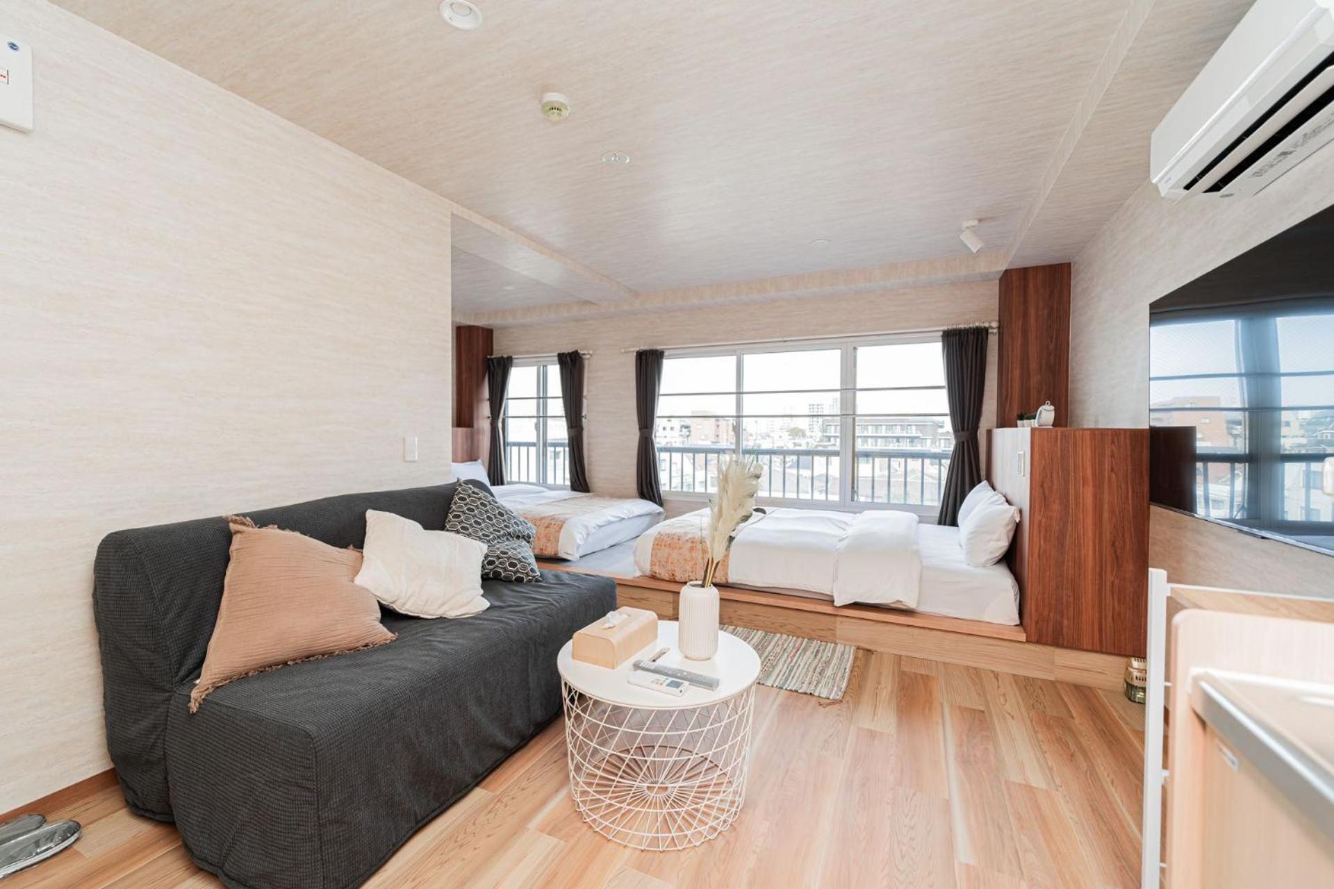 One-Bedroom Apartment with Terrace