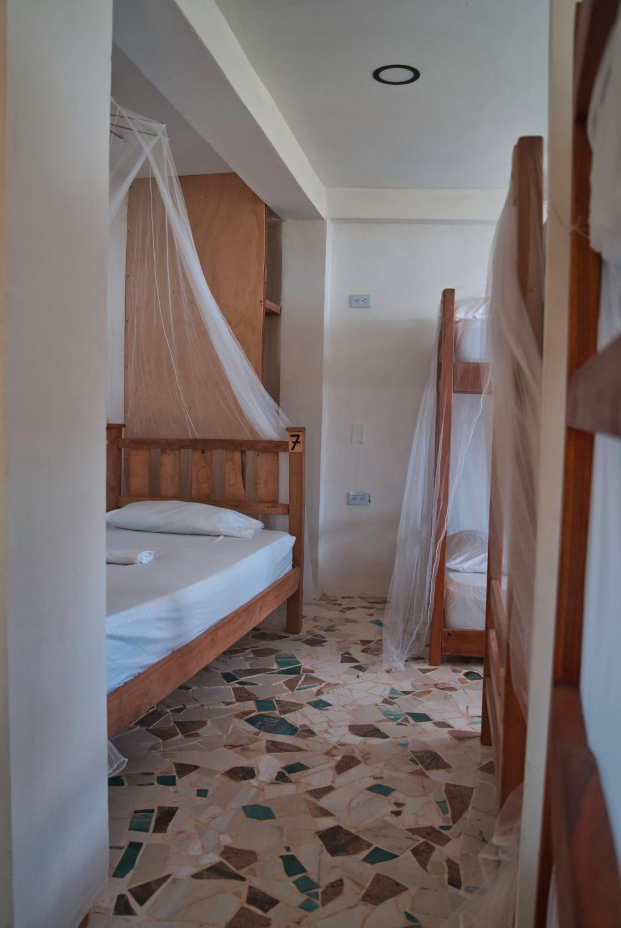 Bed in 6-Bed Female Dormitory Room